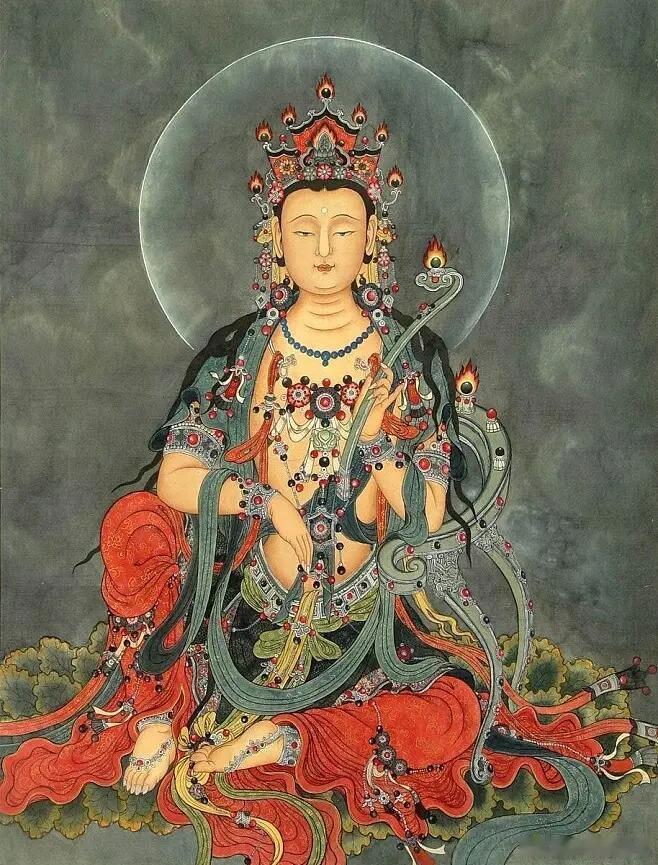 遇见文殊菩萨，许下你的愿望，心诚则灵！ ​​​