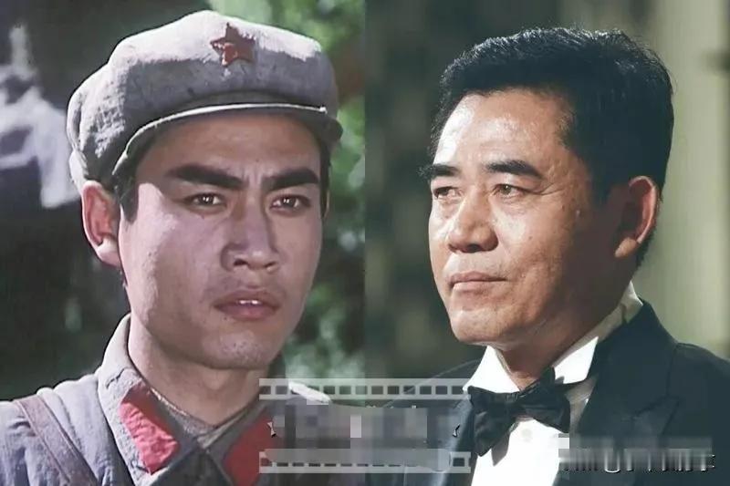 演员的新旧剧照对比，一下子勾起好多回忆。这些演员穿上军装，眼神坚毅，浑身都是一股
