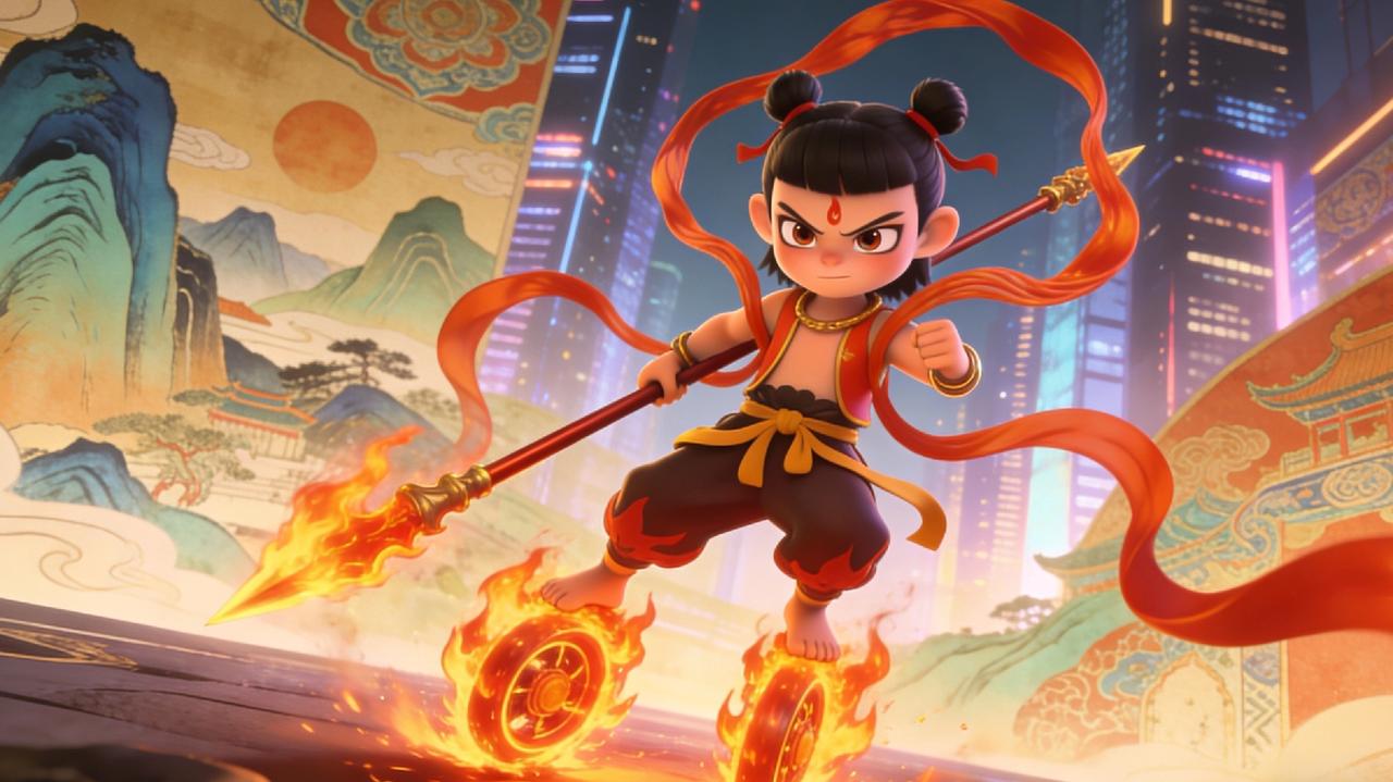 新年贺词点赞哪吒，这声“不负期许”藏着中国文化的硬核力量！
 
新年贺词点名“哪