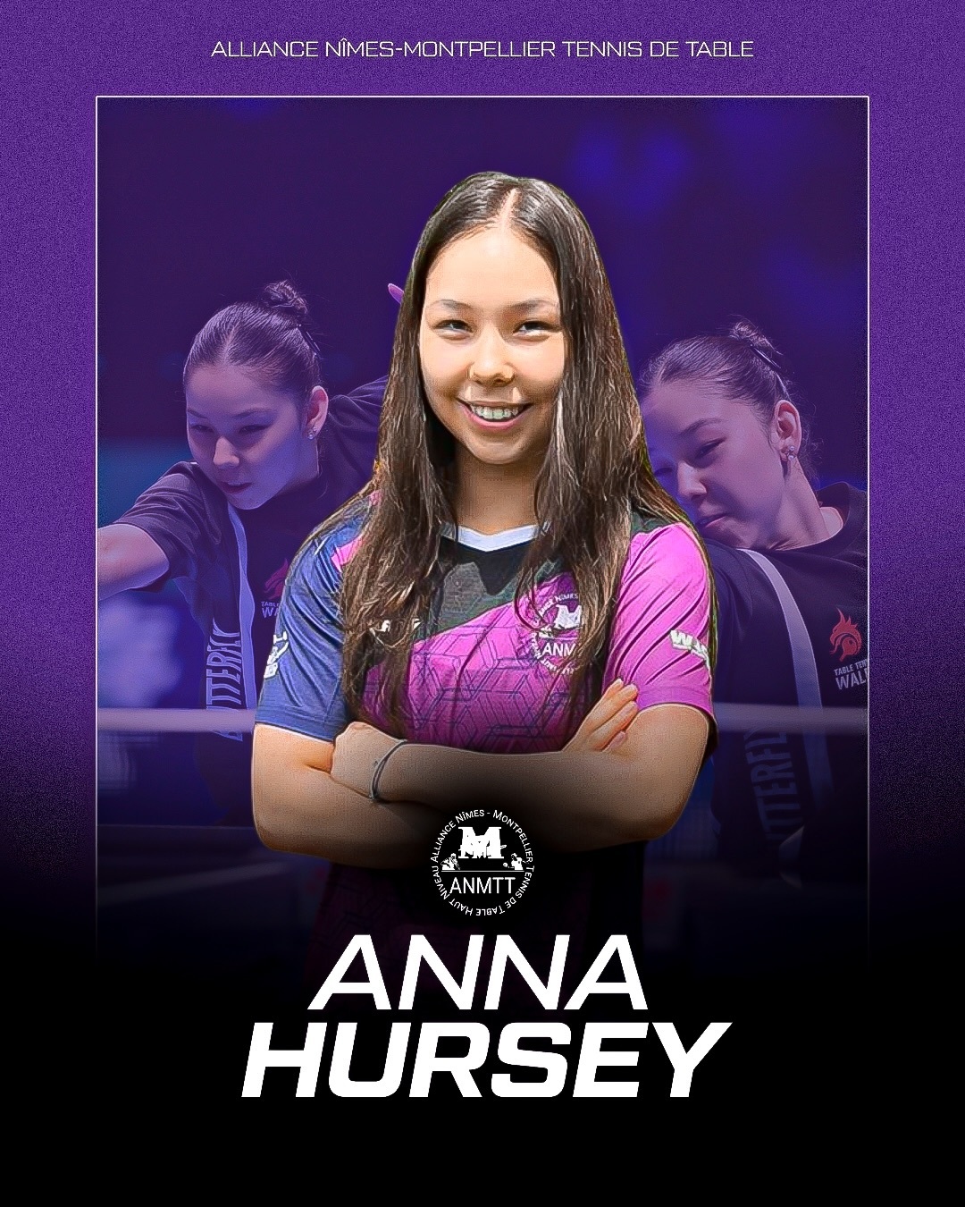 尼姆-蒙彼利埃联盟很高兴宣布安娜·赫尔希（Anna Hursey）将在 2026