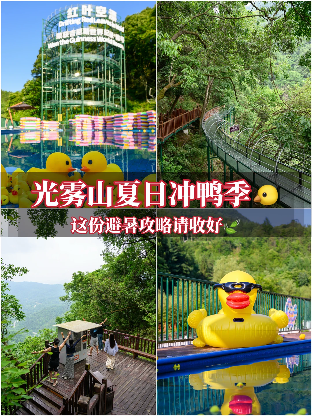 🇨🇳光雾山夏日冲鸭季｜这份避暑攻略请收好