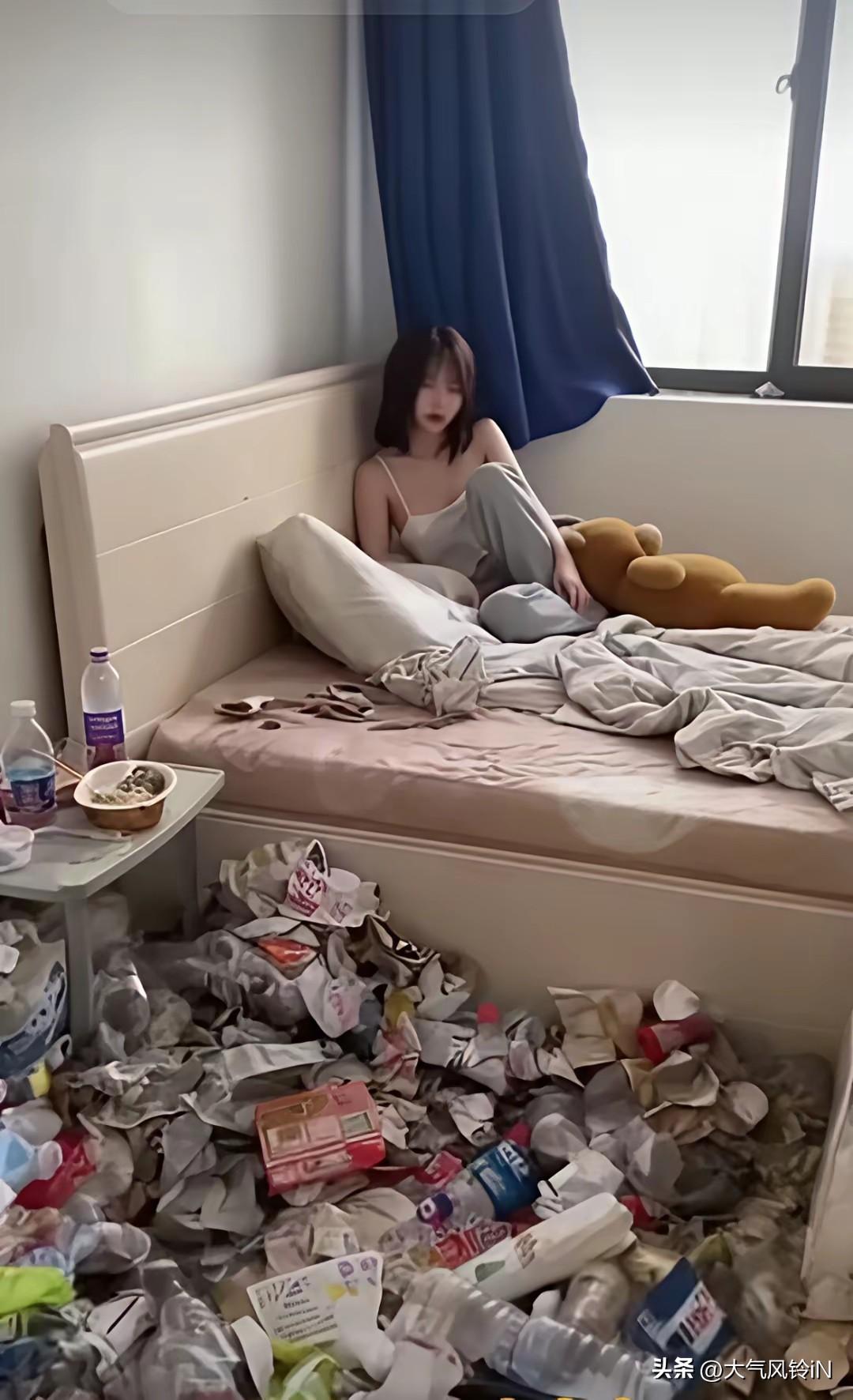 小区隔壁单元这家女孩二十三岁大学毕业就一直宅在家里，父母叫她出去找份工作，经过两