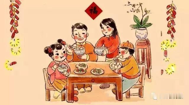 “小家”热气腾腾，“大家”蒸蒸日，这是一个多么温暖而又充满希望的画面啊！在这个快