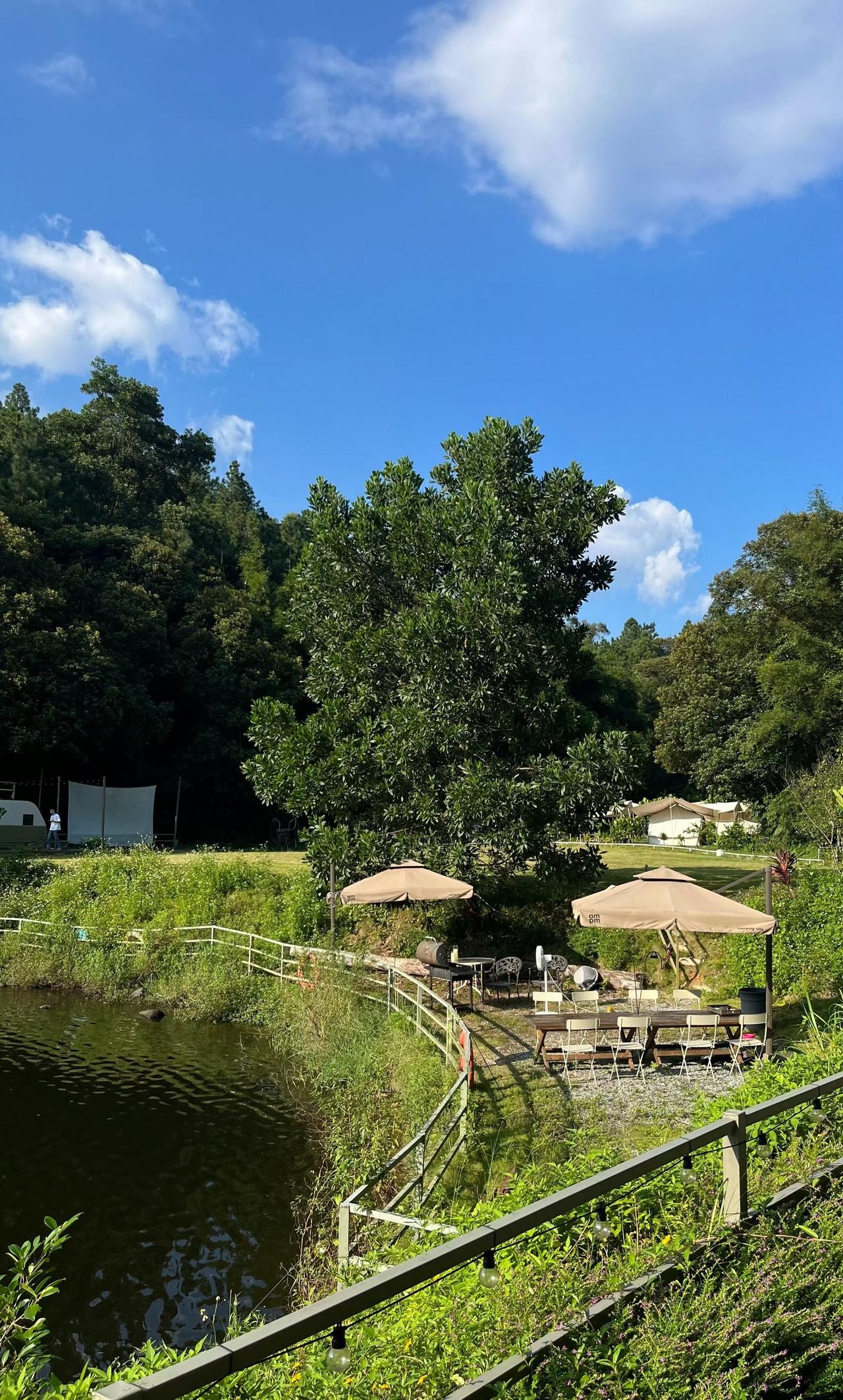 第一次来了一个这么大的露营公园[得意]
🔺面积设施
这里面积具体是多少不知道，