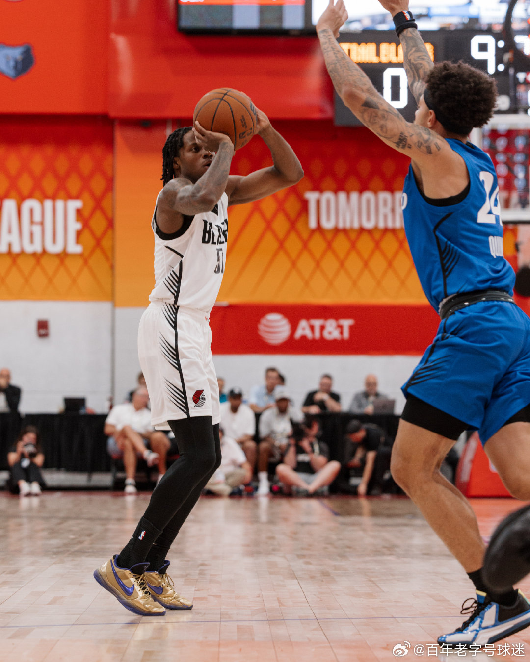火力全开，领先10分！NBA夏季联赛开拓新征程波特兰开拓者  cr：波特兰开拓者