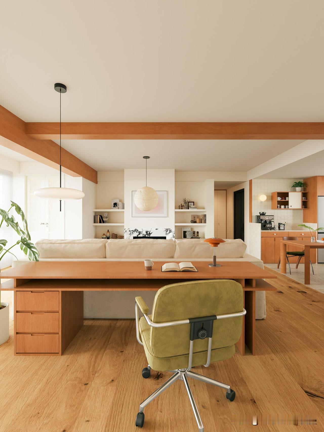 柚木色的质感 | 做了一场关于阿尔托的梦！
项目类型：平层
	
——————LI