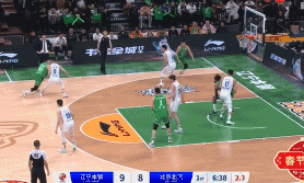 鄢手骐生涯高光之作，首节10分3抢断！
北京时间2月5日，辽宁首节战罢33-21