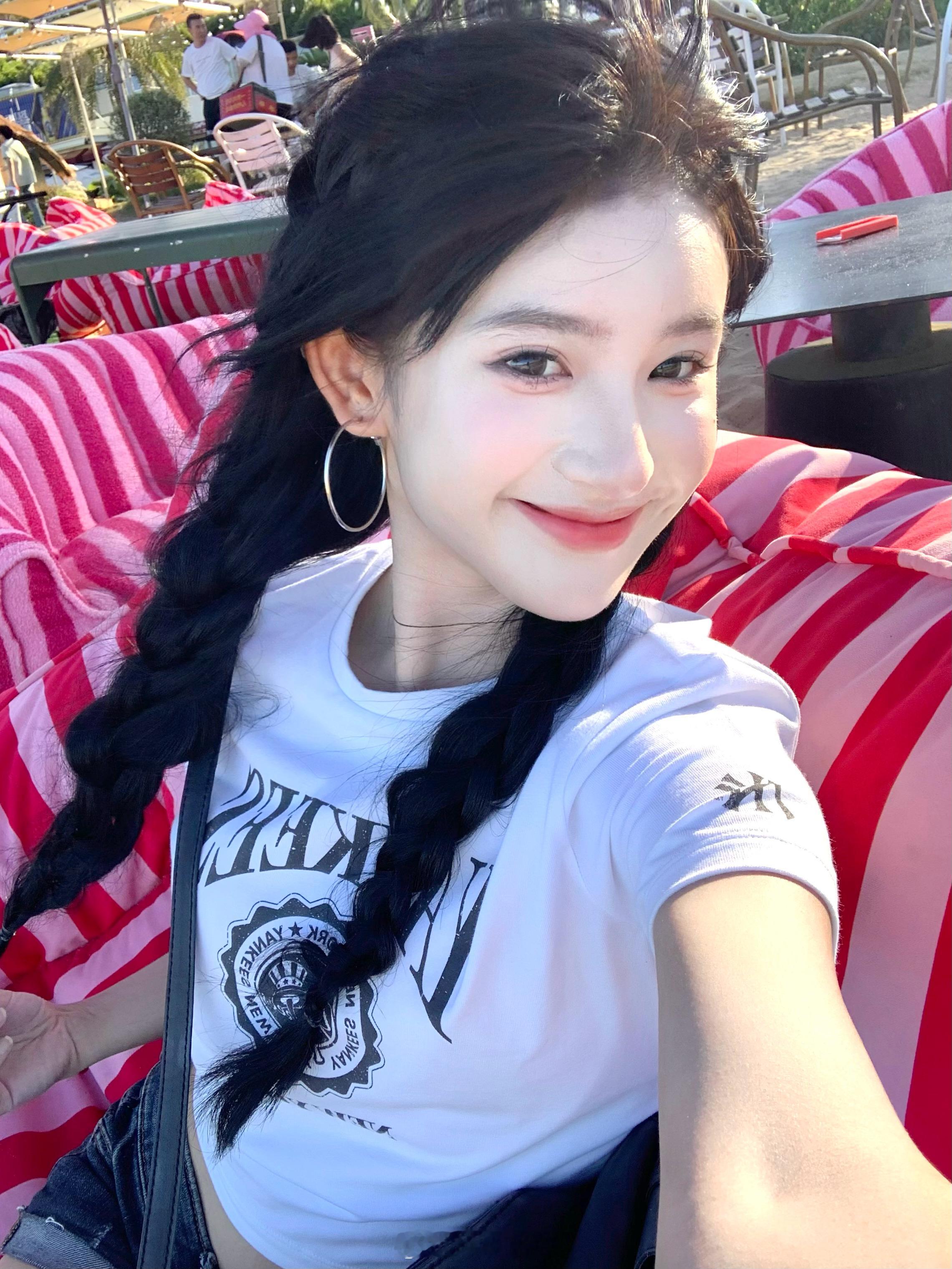 “一起看海就是共享心跳”厦门citywalk一下🏖️好开心！因为妈妈说我今天很