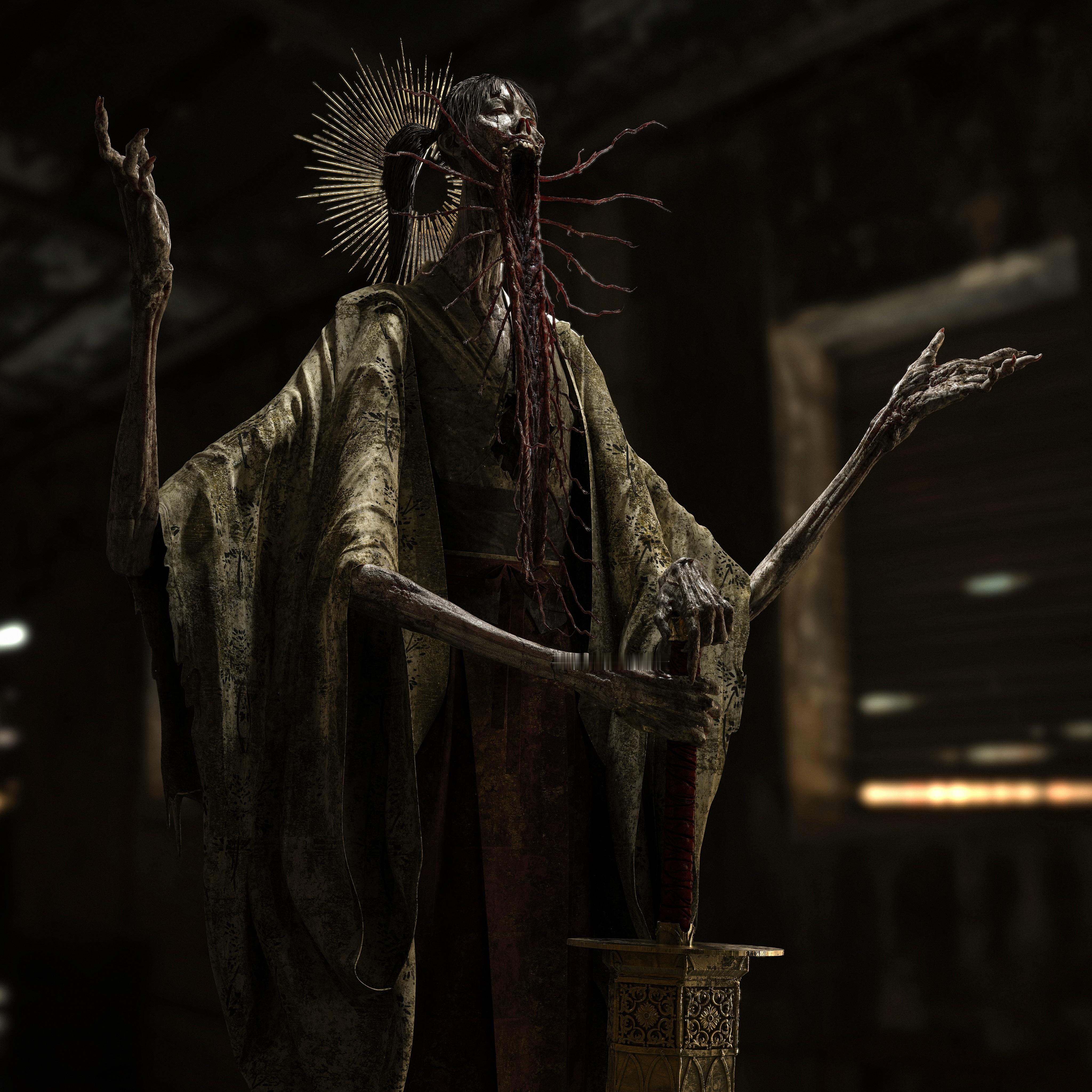 寂静岭f  五十岚咲子by Andres Rios 