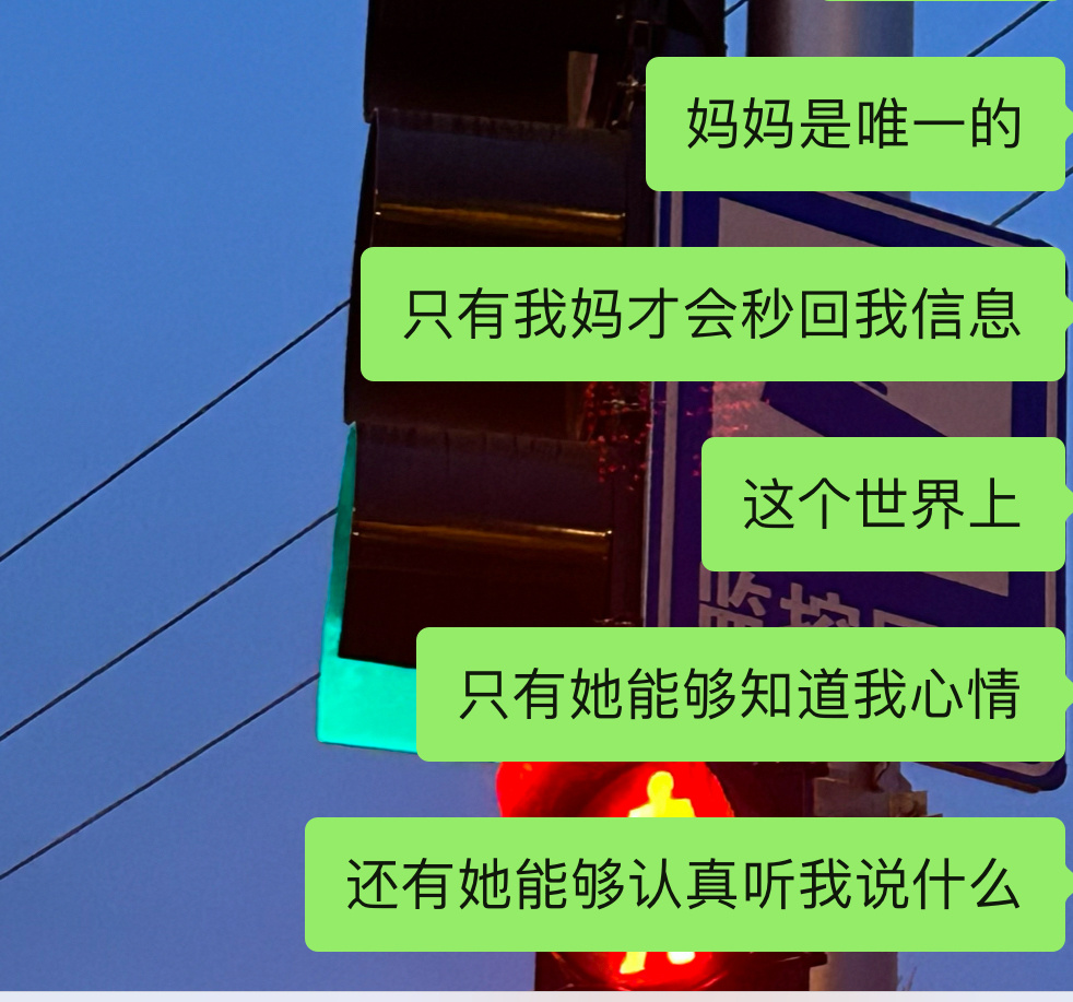 好烦这个世界，除了我妈 