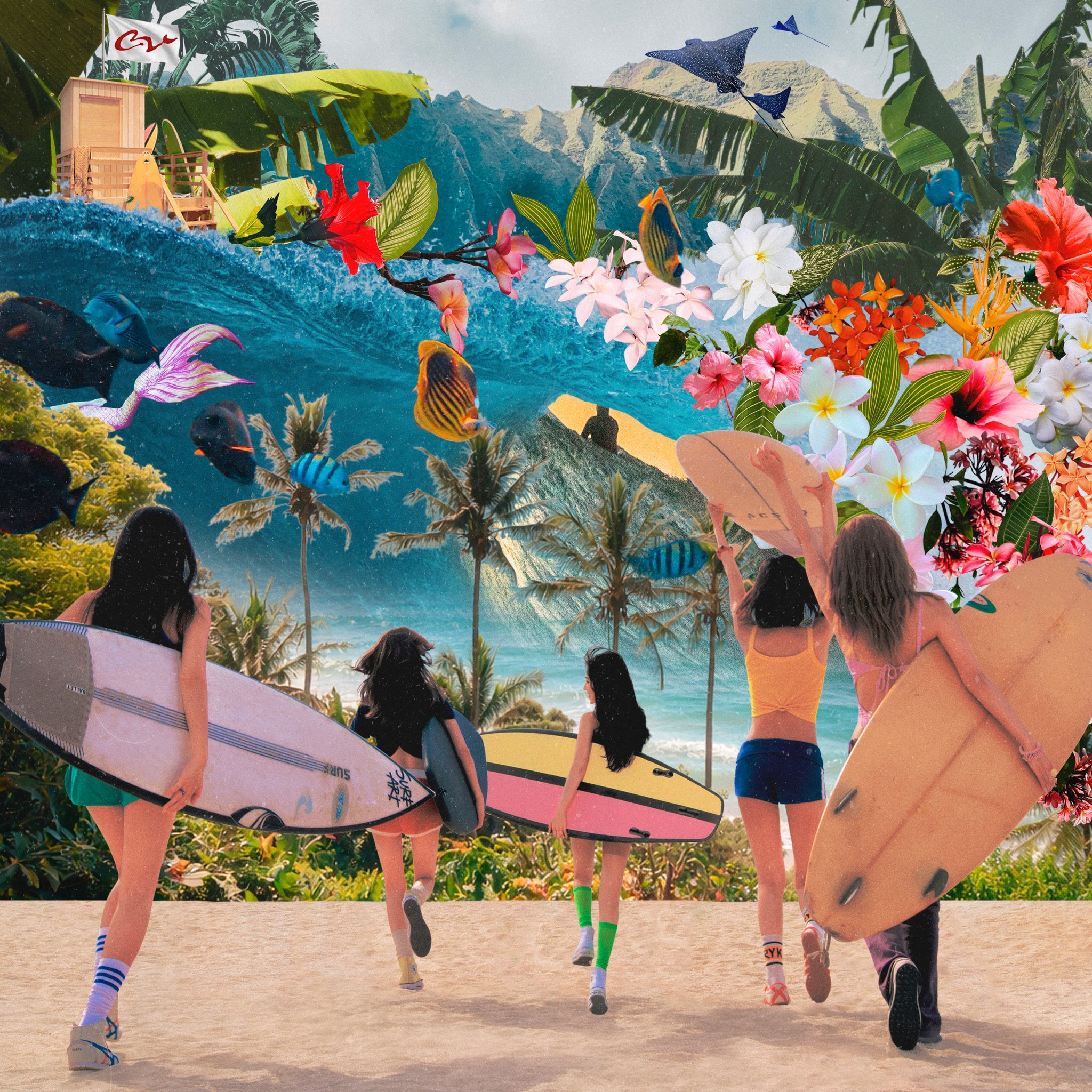 Red Velvet《Surfin' Boy》音源日榜空降Melon：91Gen