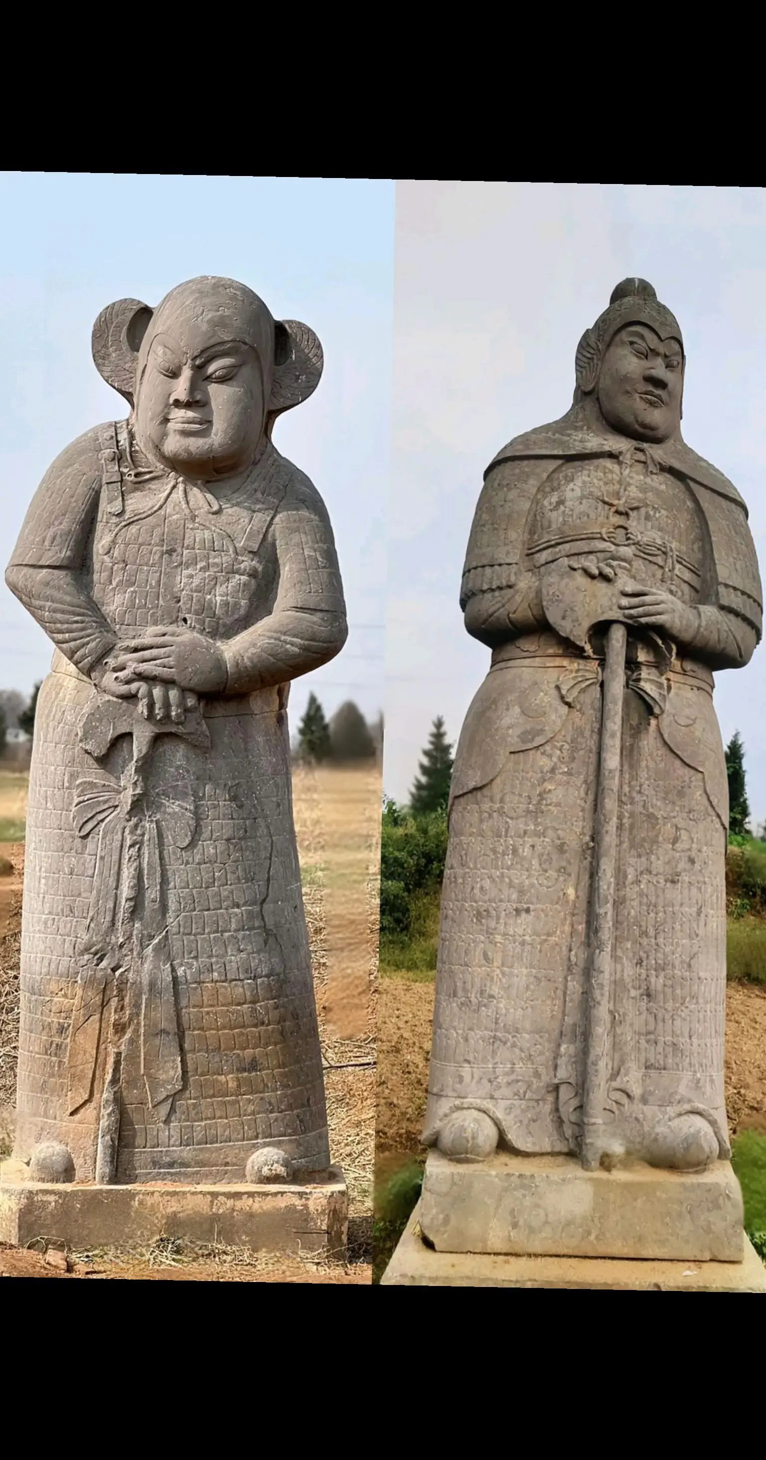 他们来自大宋，默默的在这里守护着他们的主人千年之久，他们见证了盛世，见...