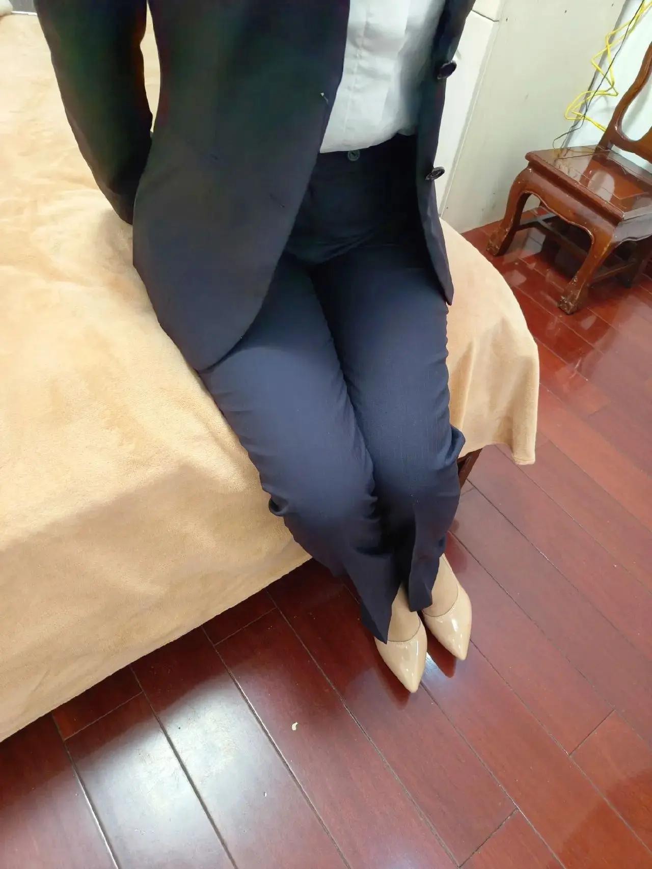 高跟鞋随拍显瘦穿搭