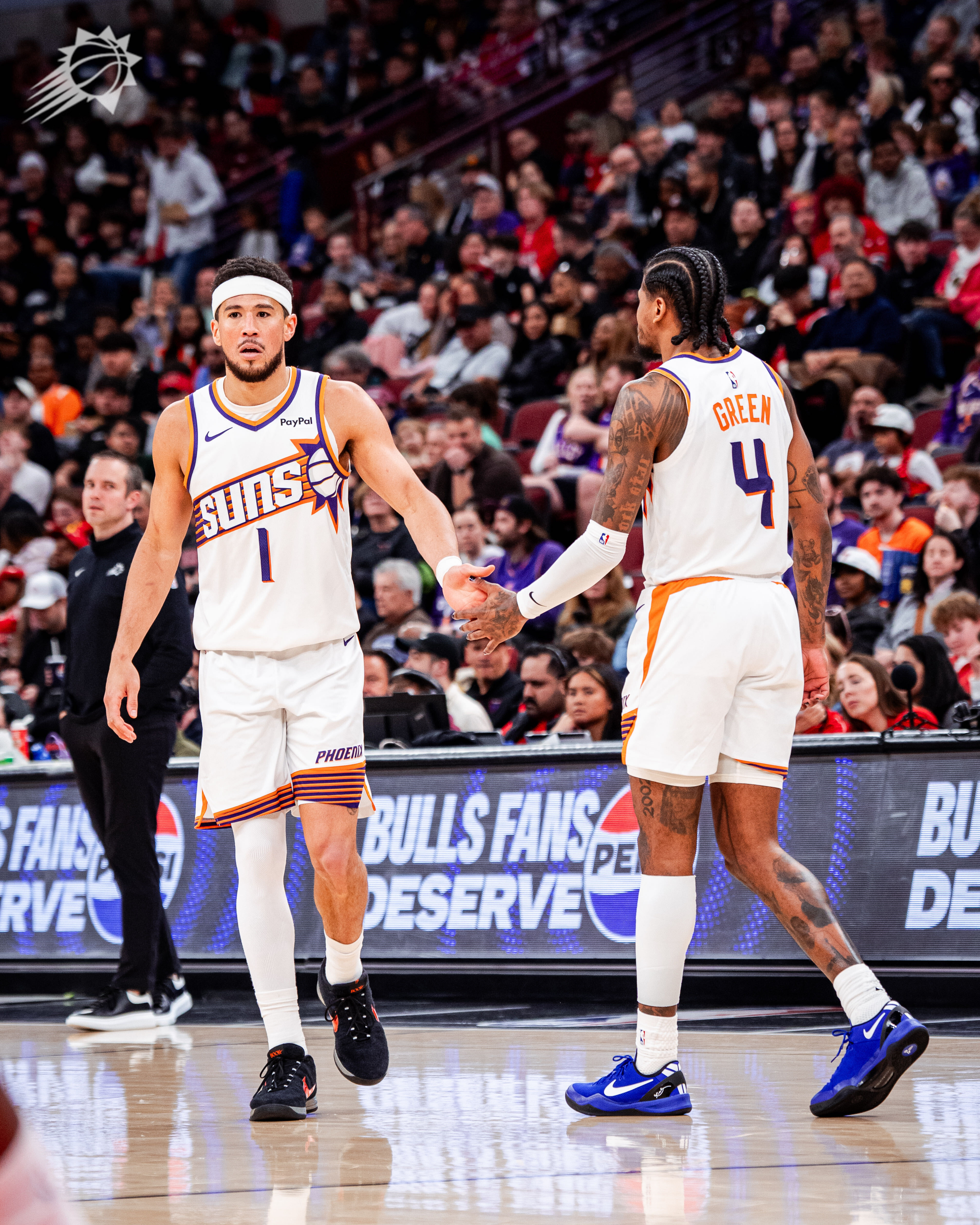 TEAM 💜 🧡 菲尼克斯太阳 ｜太阳vs公牛 ｜旭日东升