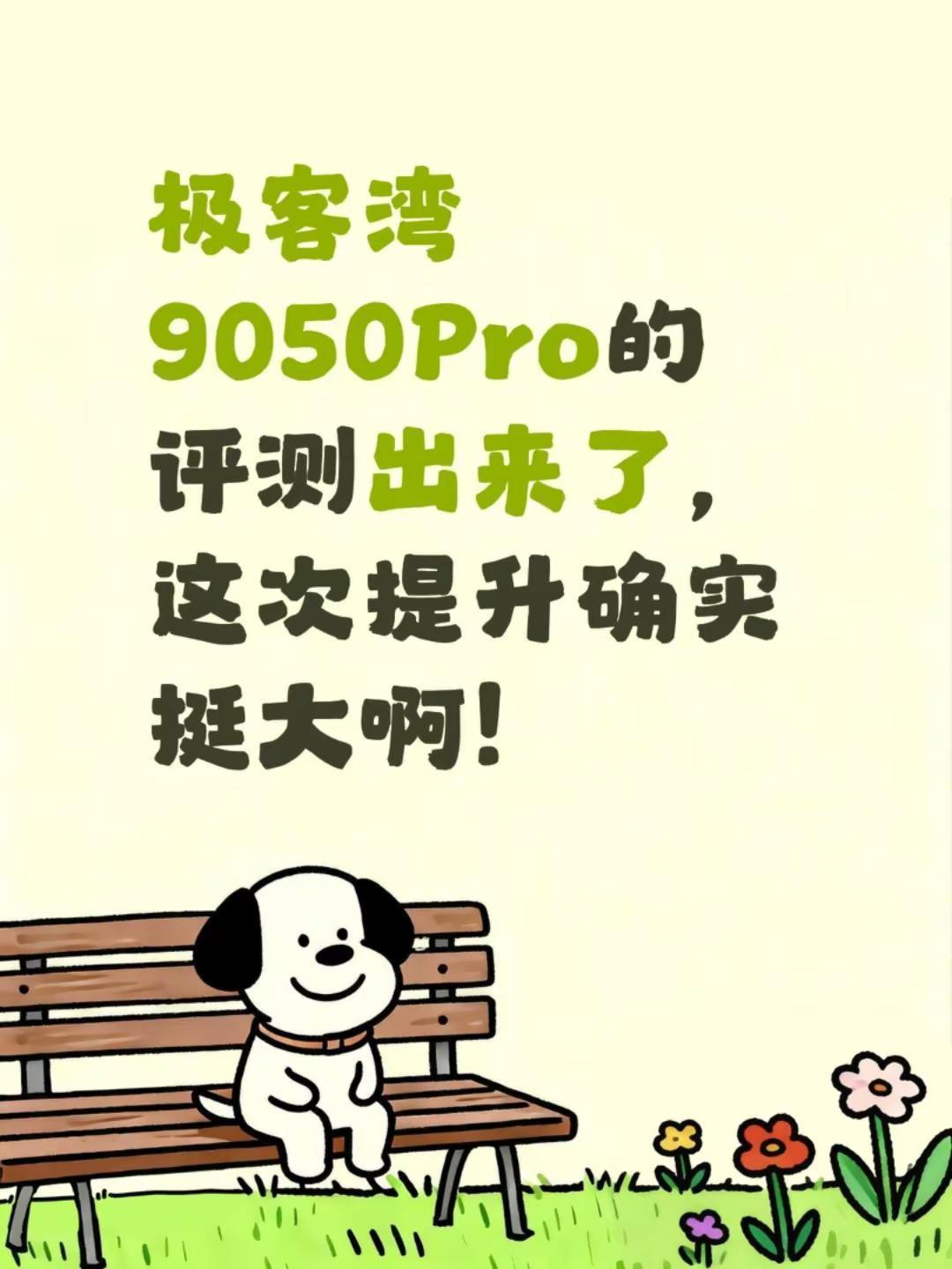 极客湾9050Pro的评测出来了，这次提升确实挺大啊！