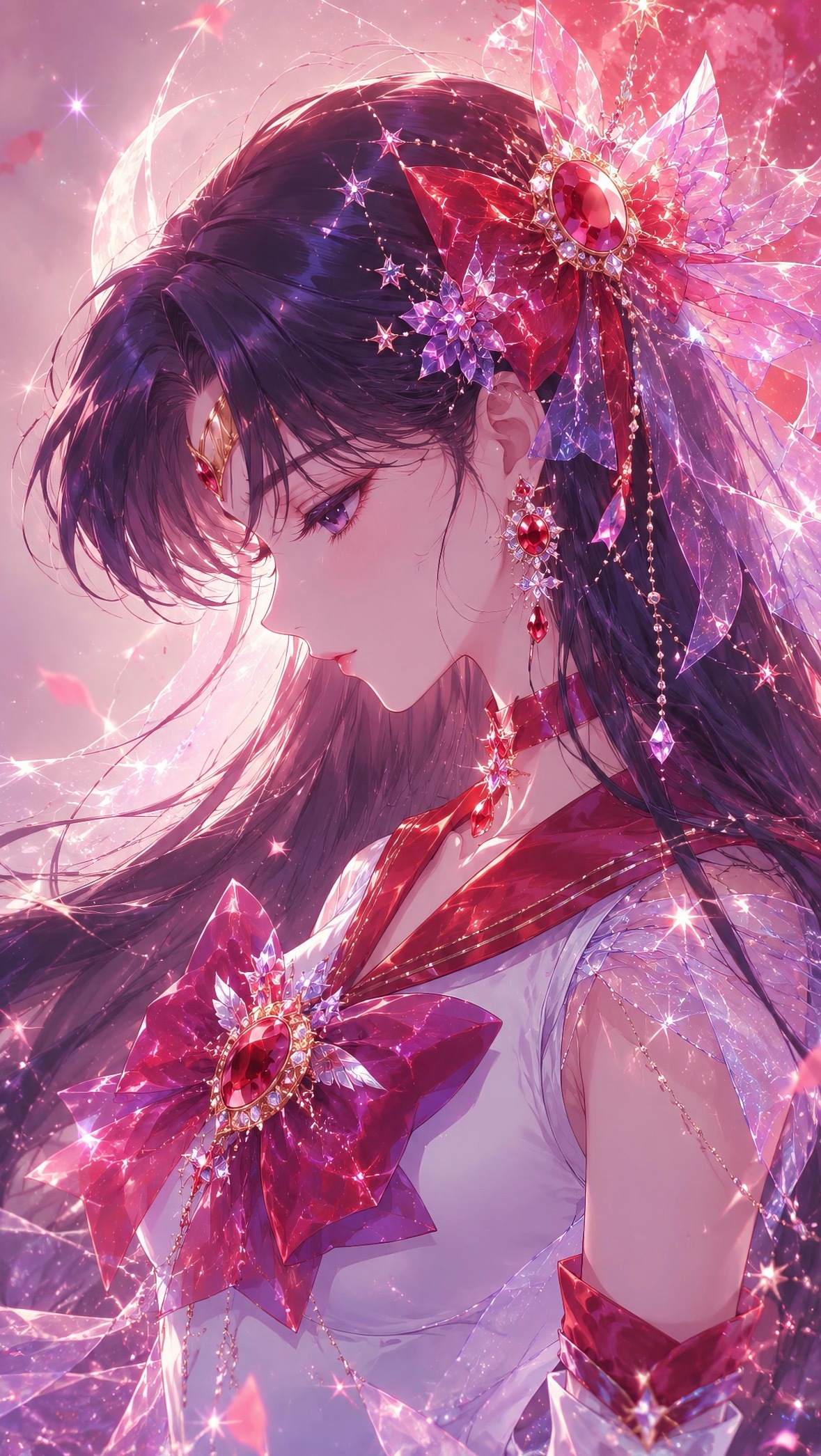 超梦幻的美少女战士壁纸，这也太美了吧！✨动漫点评团美少女战士壁纸