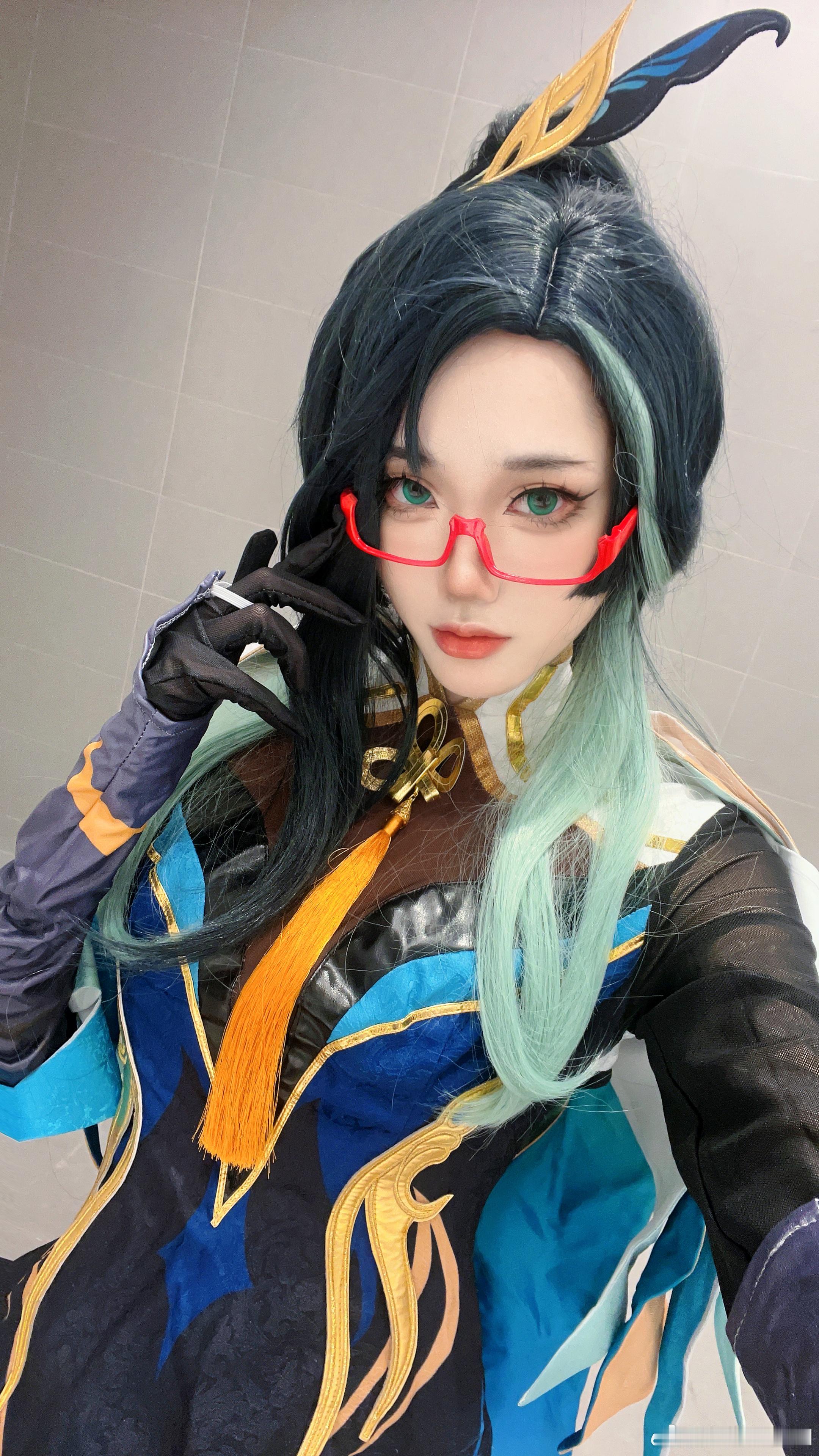 COS[超话]  原神  次元大赏  野鹤闲云 