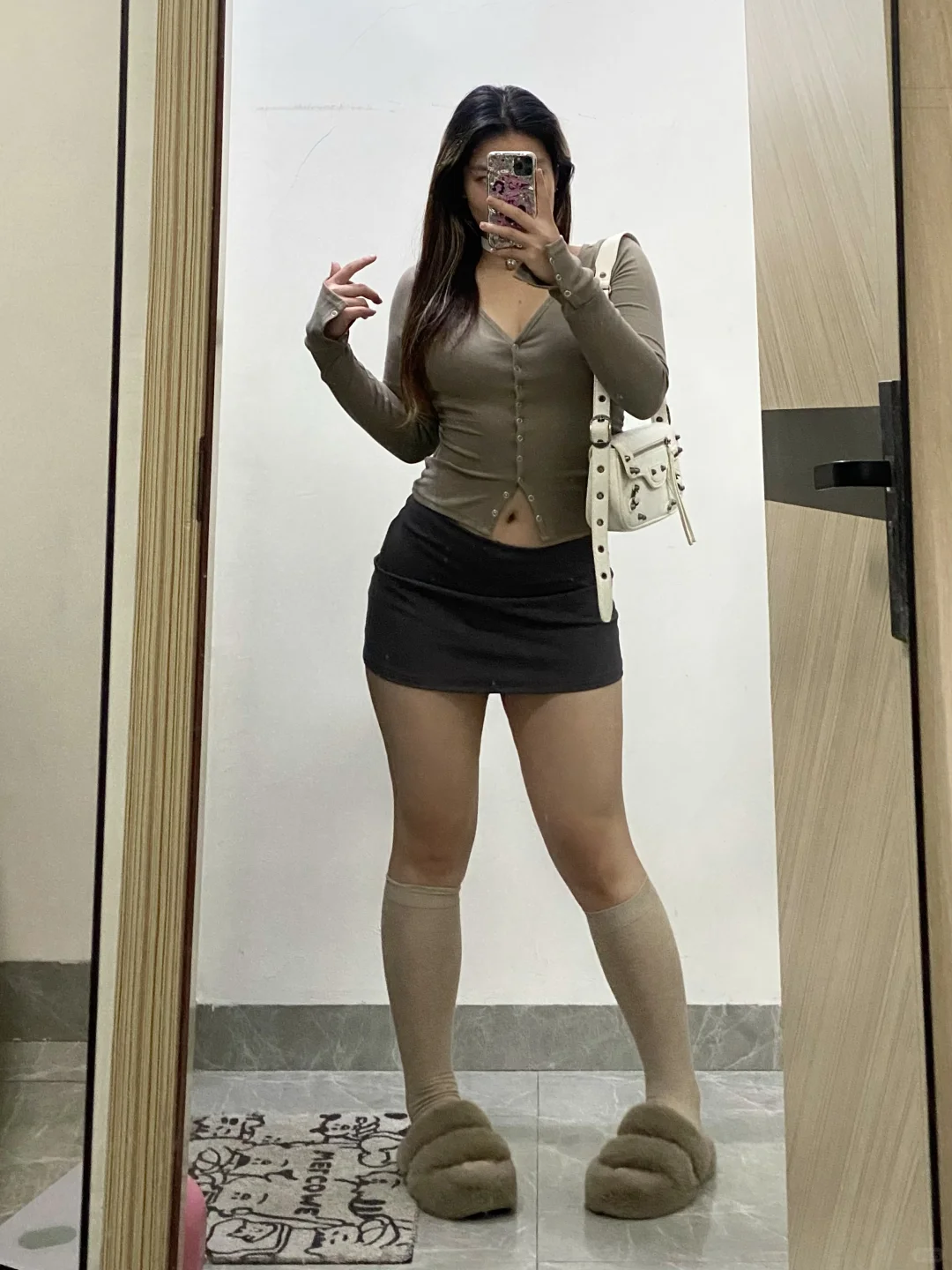 不显身材的我不穿