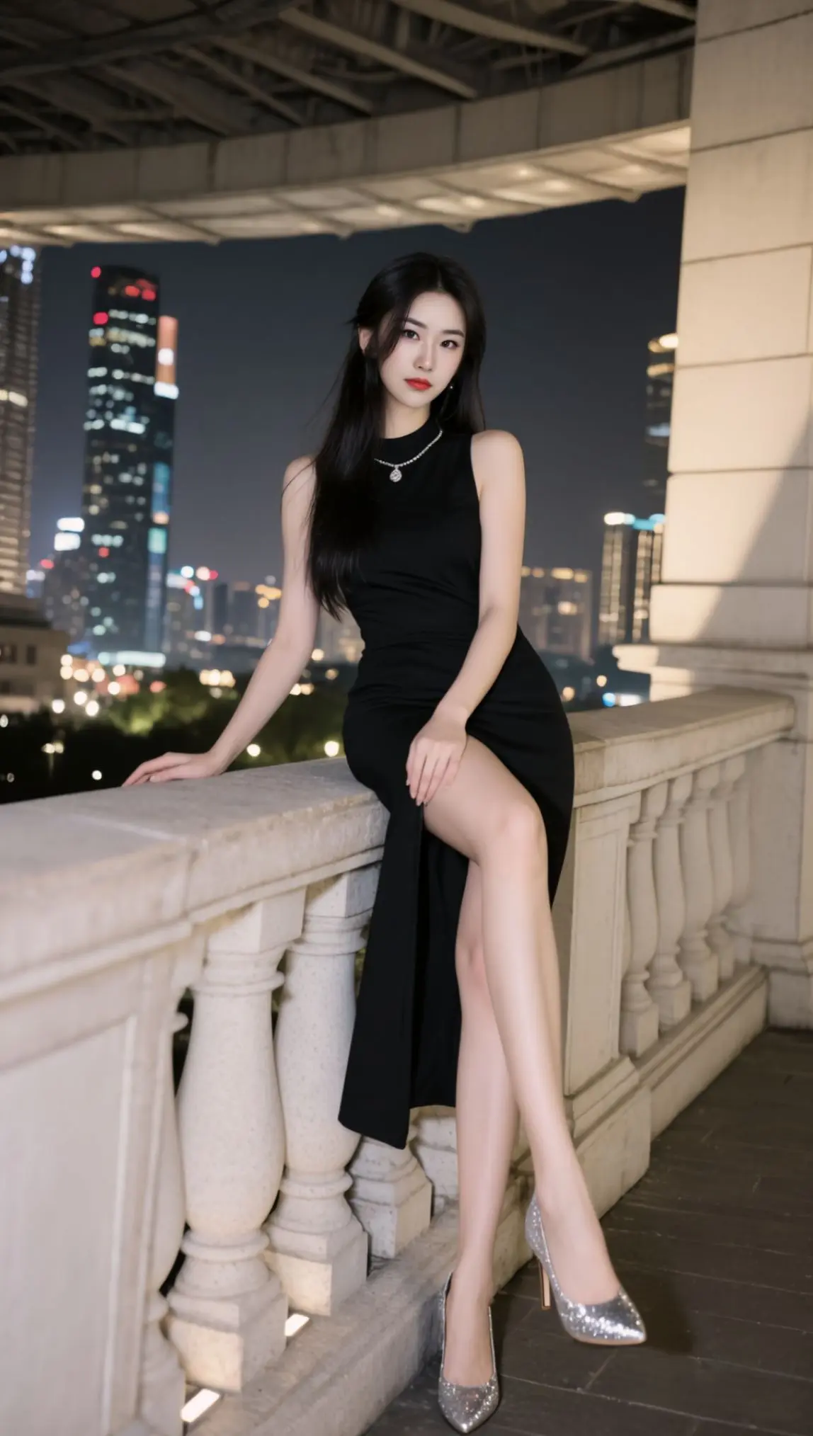 AI都市夜景写真 ai创作