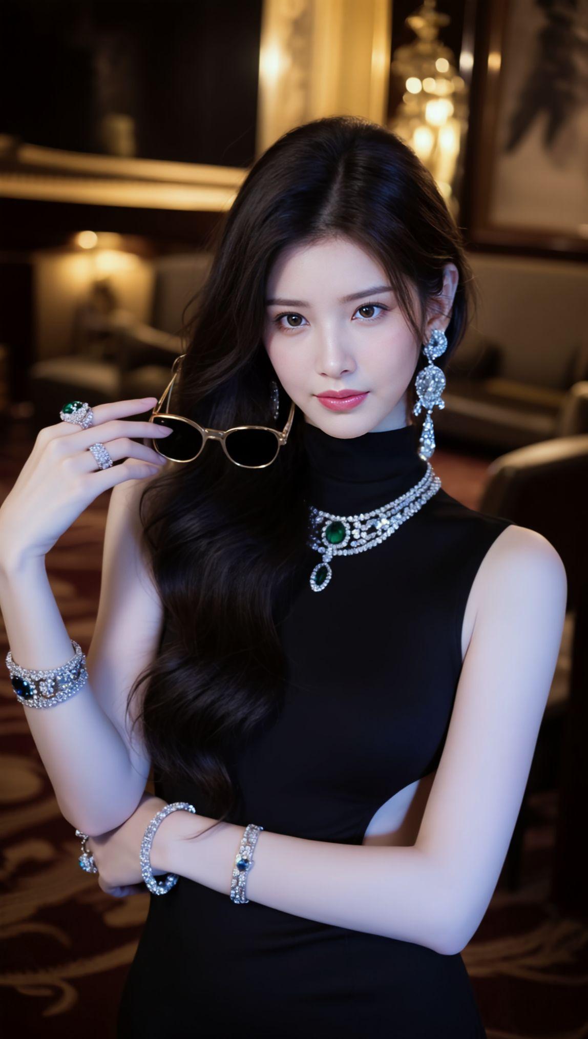 AI典雅贵妇写真 颜值 御姐美女