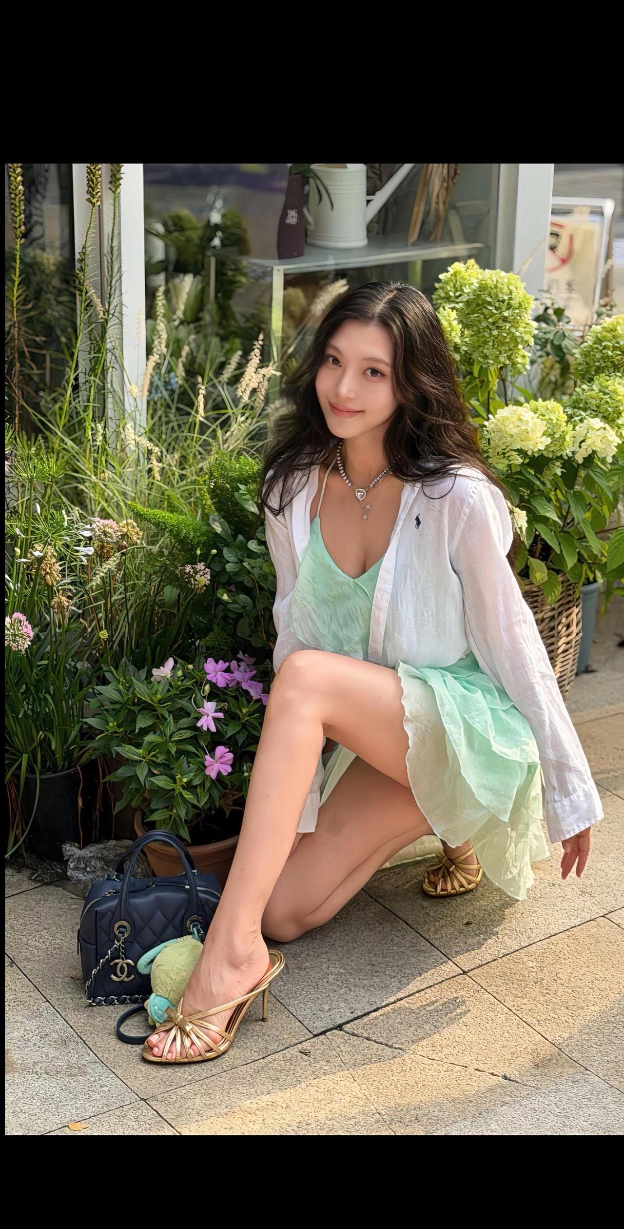 夏日元气look 丁火女夏季