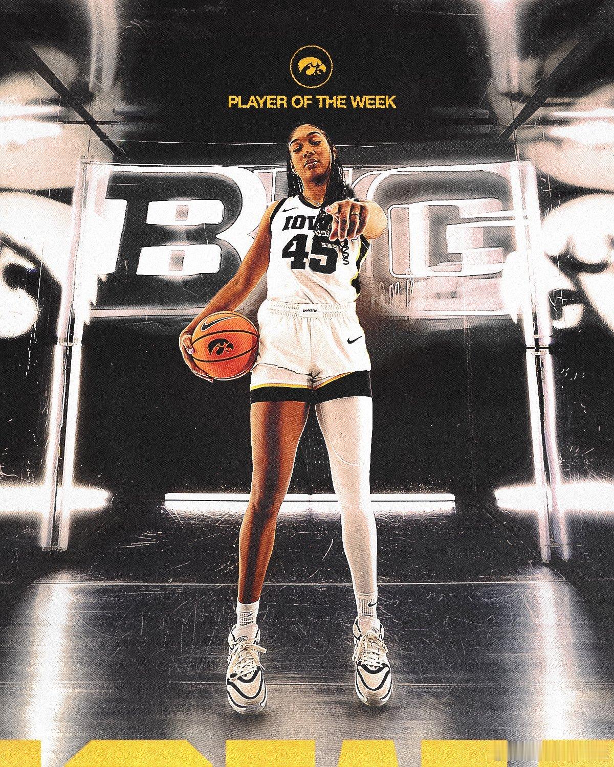 Big Ten联盟第11周表现奖（2025-2026赛季）。NCAA男篮 最佳球