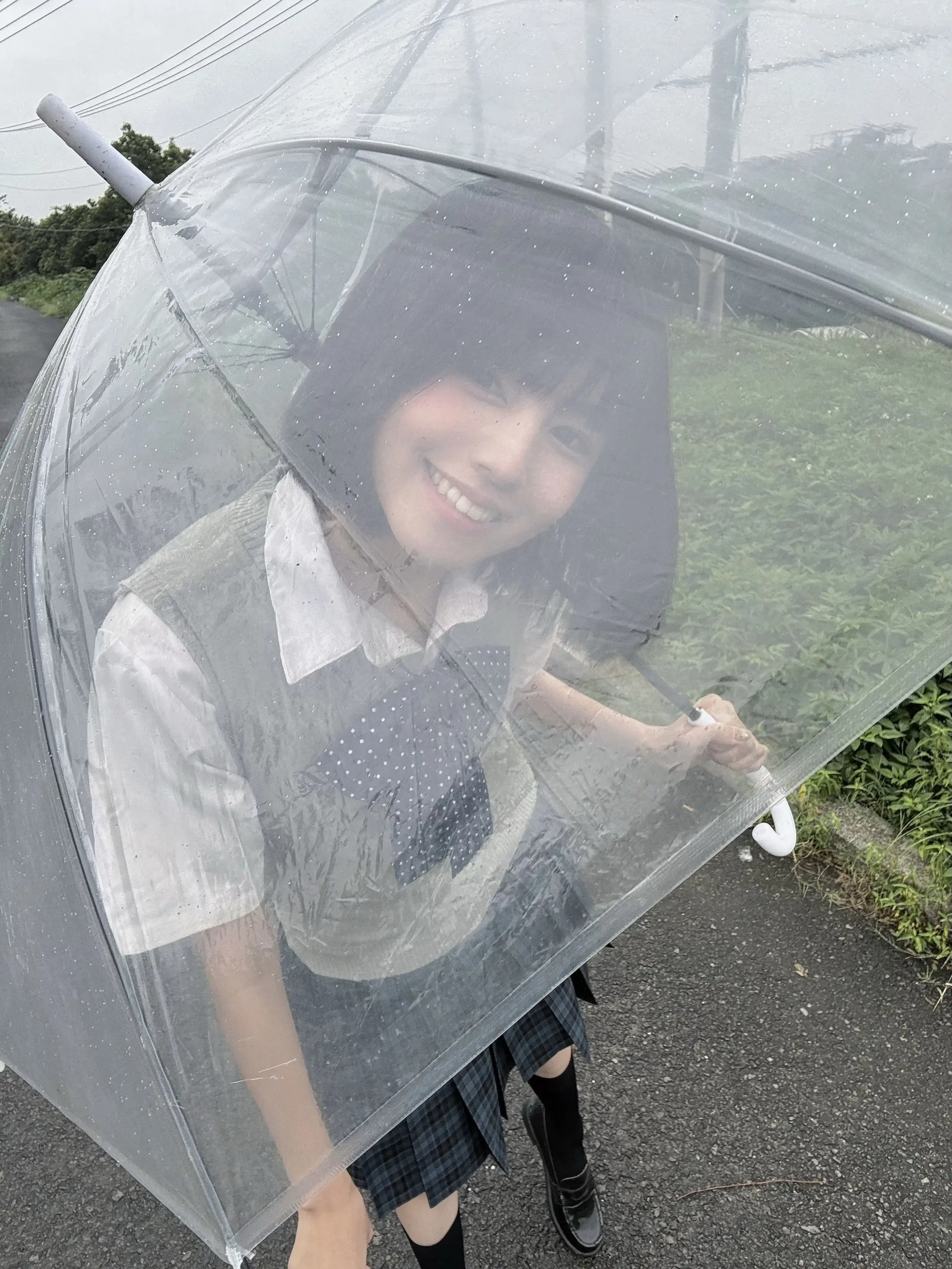 jk日常 短发 分享照片 雨季jk jk