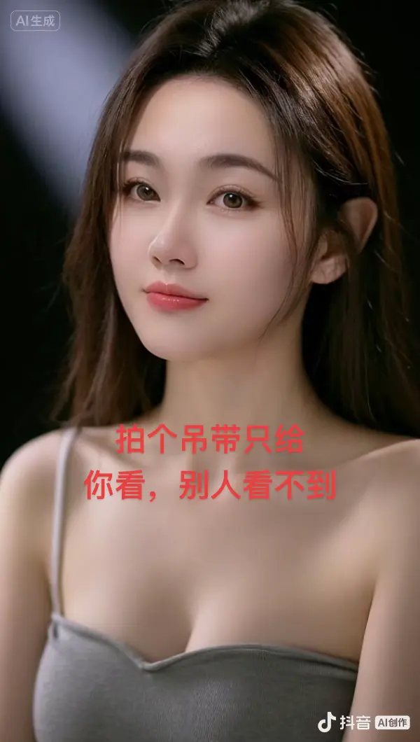 拍个吊带只给你看