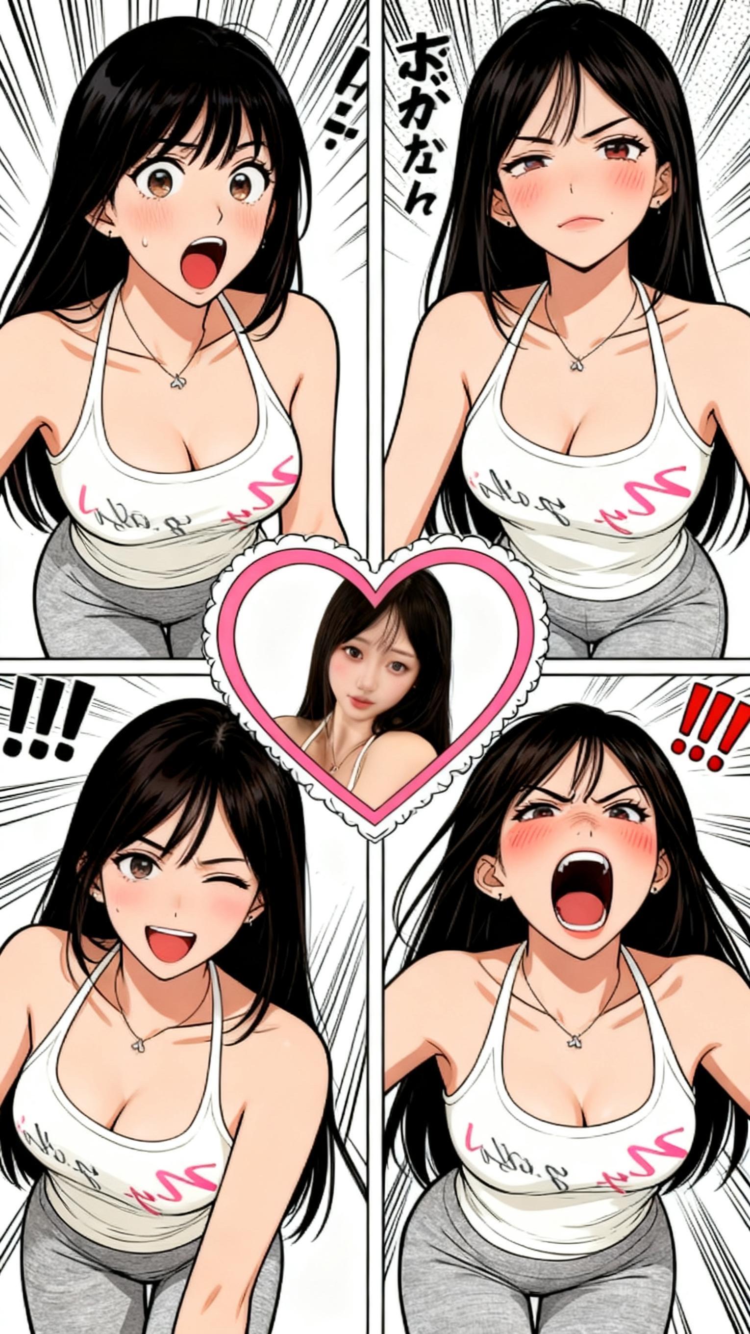 原来我也是漫画里的主角 运动系女孩 甜妹
