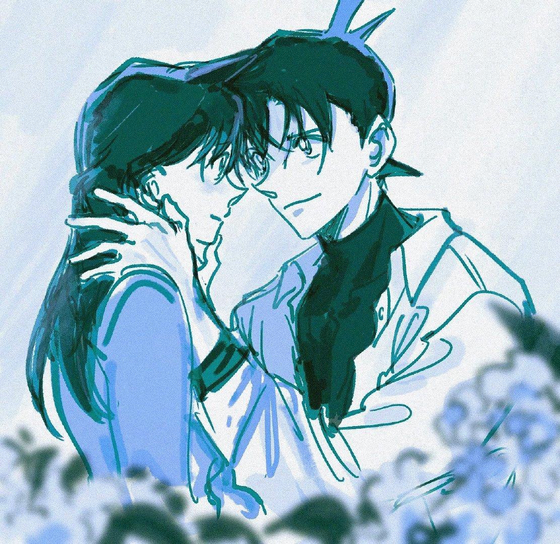 #名侦探柯南# 新兰 小情侣超甜[老师爱你][老师爱你] (x:umi_fav_