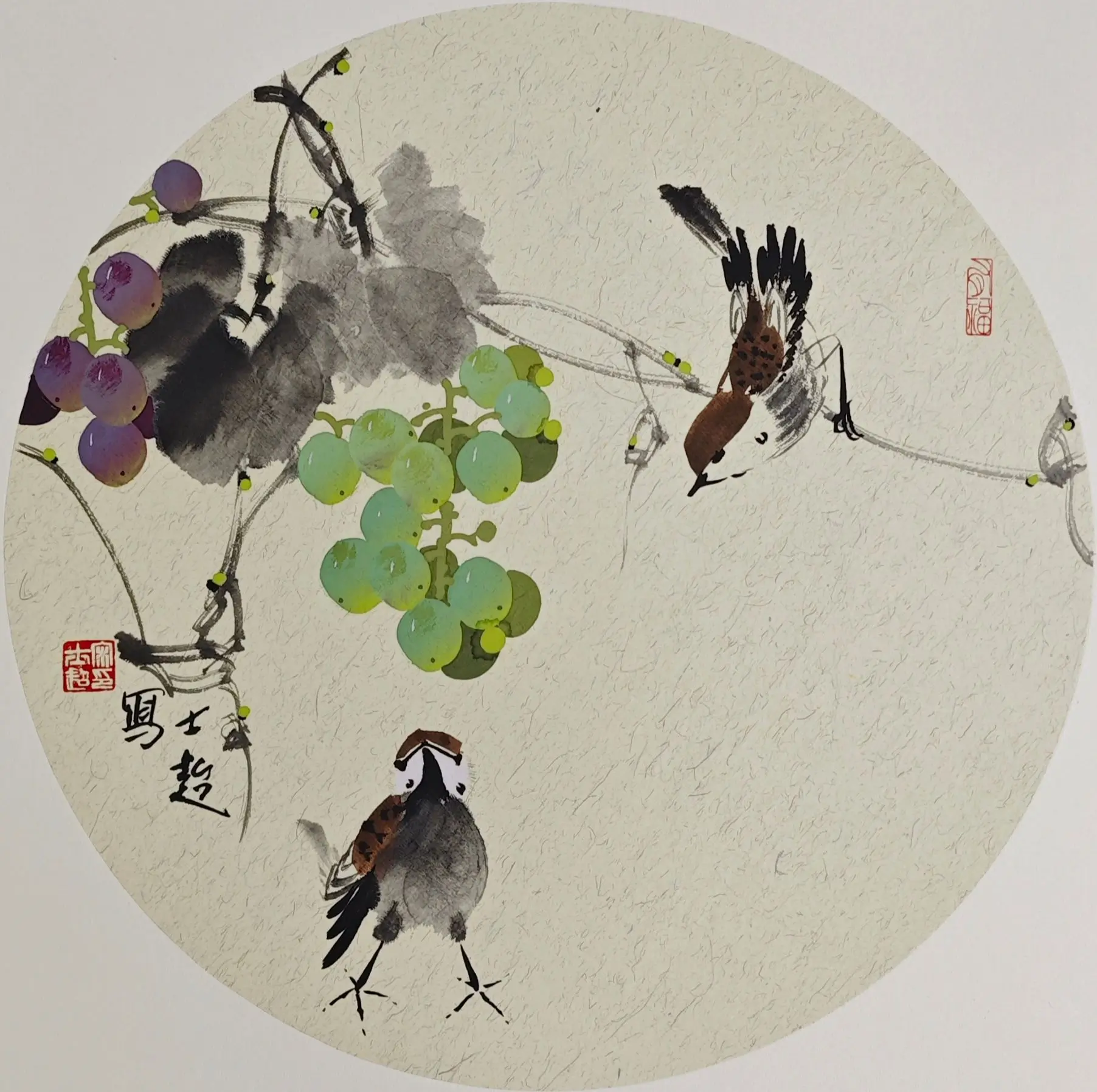 国画小品。     国画小品