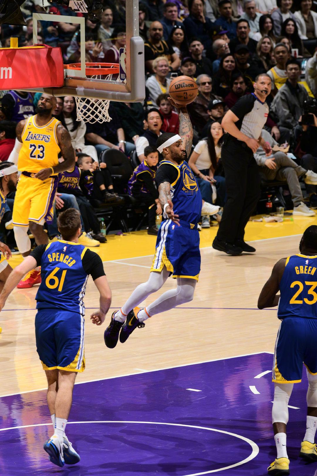 今日图集📸勇士vs湖人