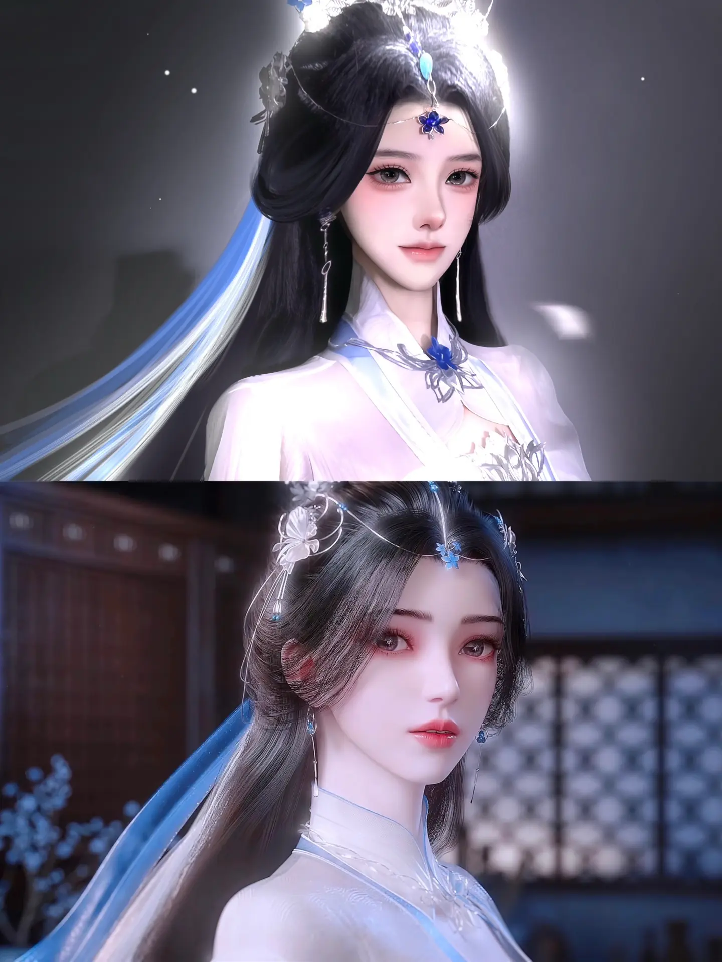 师兄 愿我如星君如月。夜夜流光相皎洁