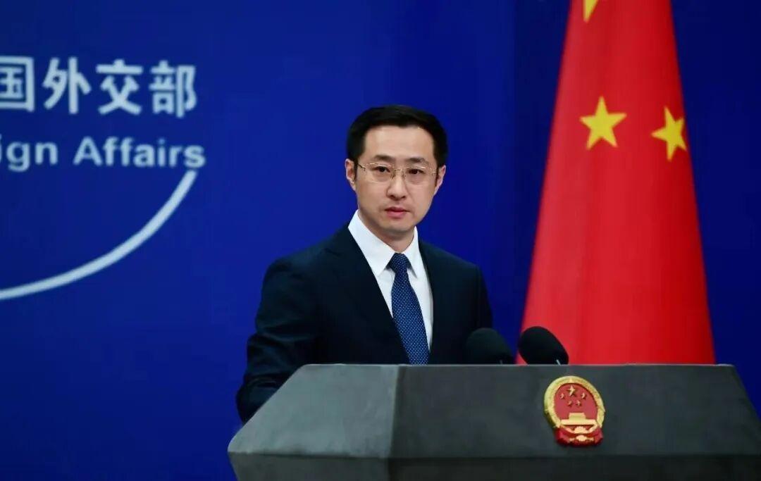 【中方表示遗憾：现阶段不会参加】
外交部发言人林剑主持2月5日例行记者会。

日