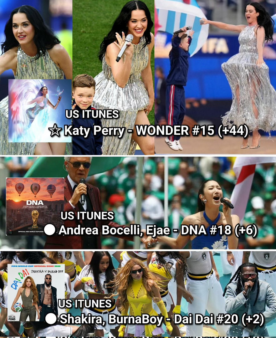 Katy Perry 的WONDER目前是 iTunes USA 上位置最高的世