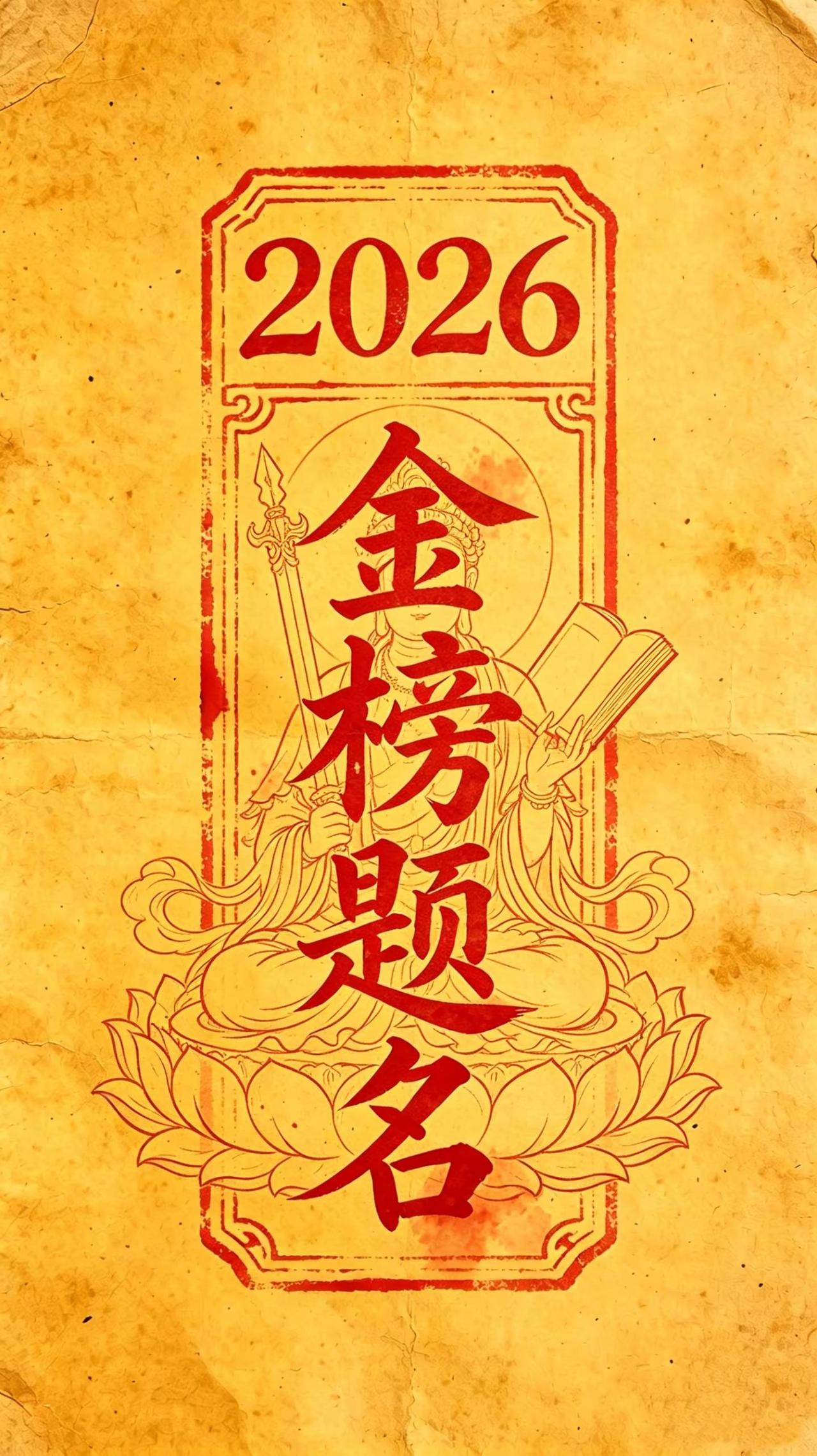 2026年6月6日星期6。2026金榜题名