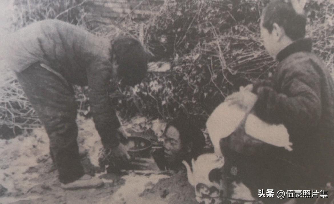 1942年日军发动“五一”扫荡后，冀中安平县报子营村的李杏阁大娘甘冒危险，在家中