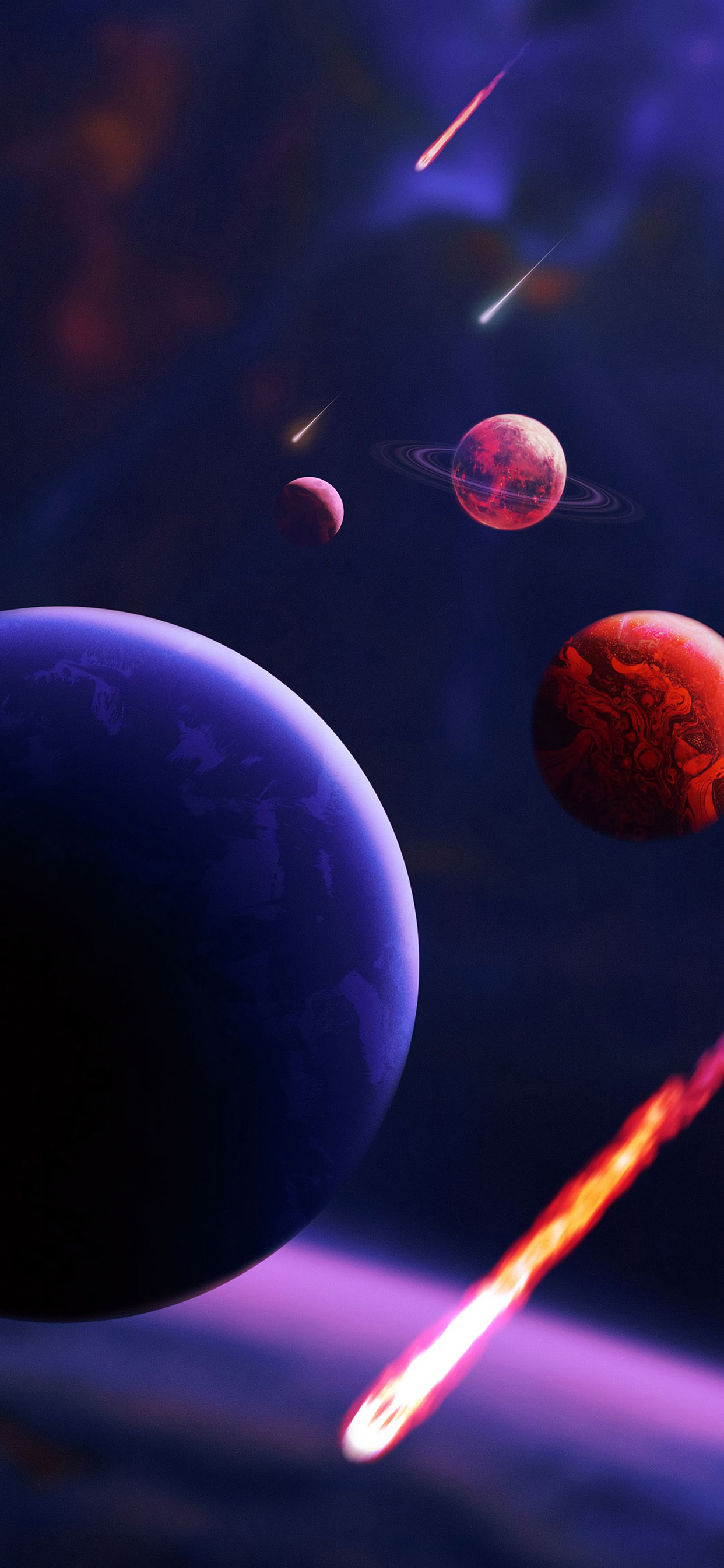 一组行星壁纸 