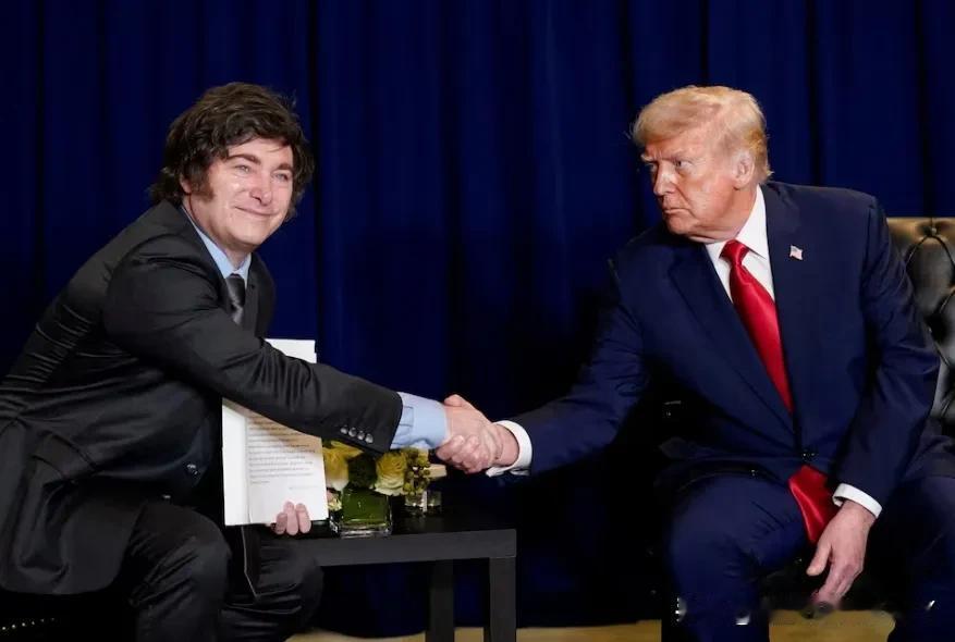 特朗普逼米莱二选一：抢了美国大豆在中国的市场，就得付出代价！


阿根廷总统米莱