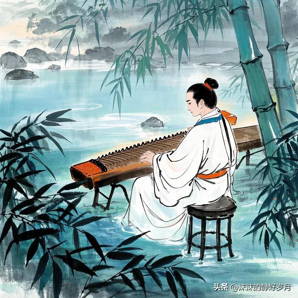 琴，弹琴，弹素琴