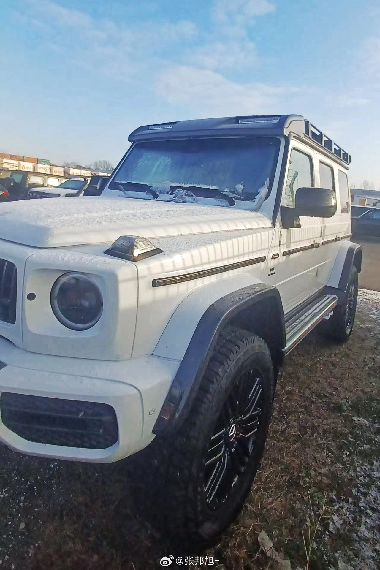 逆势进狠货 最新G63 4x4² 白/红 装箱在即 国内见！ ​​​