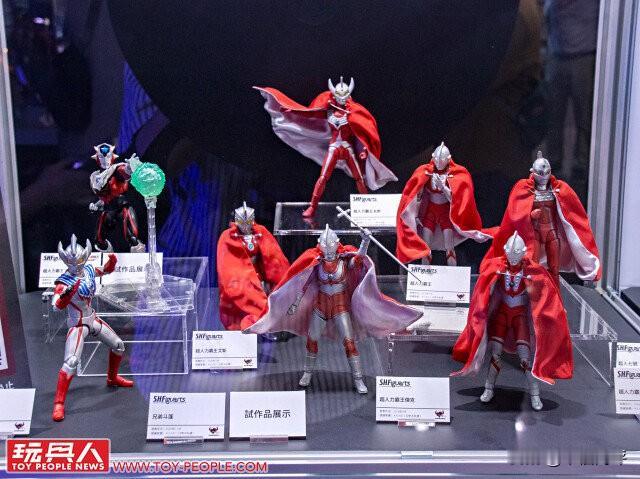 万代魂展快闪店 台北店展出BANDAI shf 系列 新品玩具