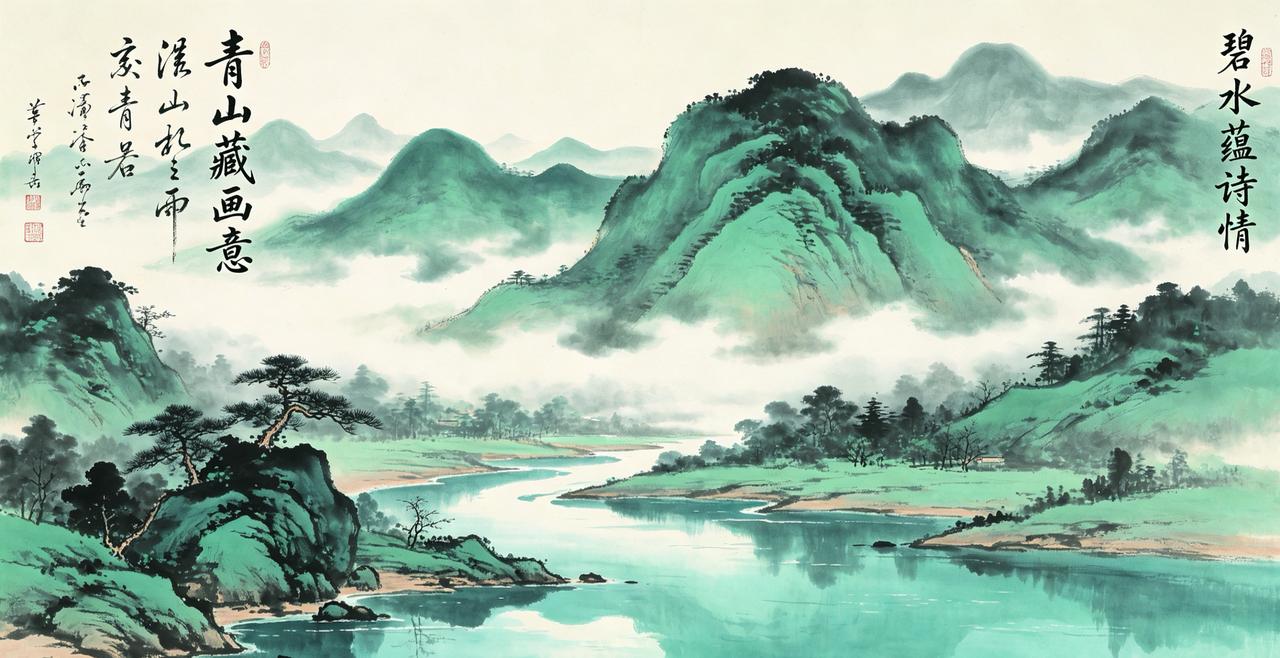 碧水蕴诗情
