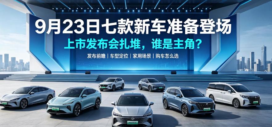 车圈内卷已经卷出新高度！单日9款新车集中上市，热闹背后藏着残酷真相。本月23号，