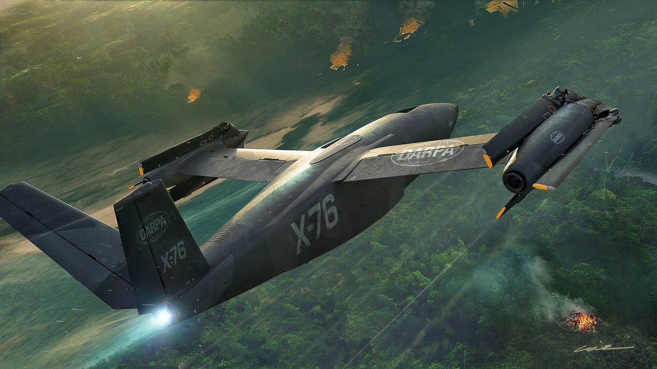 美国国防高级研究计划局（DARPA）已开始建造X-76，这是一款旨在将高速飞行与