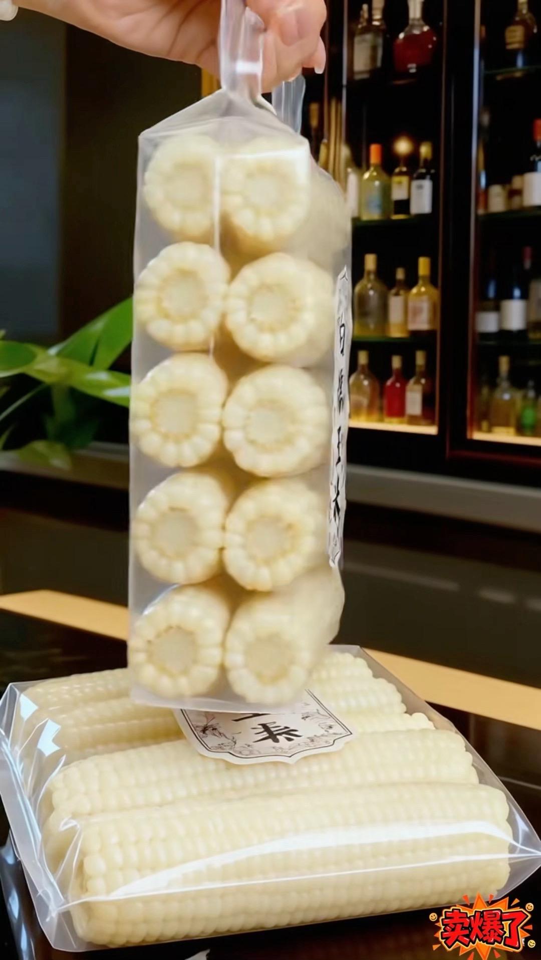 新鲜糯玉米低脂甜糯真空包装熟糯玉米即食美食舌尖上的美食