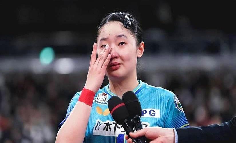 加之今日王曼昱又赢一
张本美和梦粹名古屋！
曾扬言亚运会夺四金。
哈哈哈三金己落