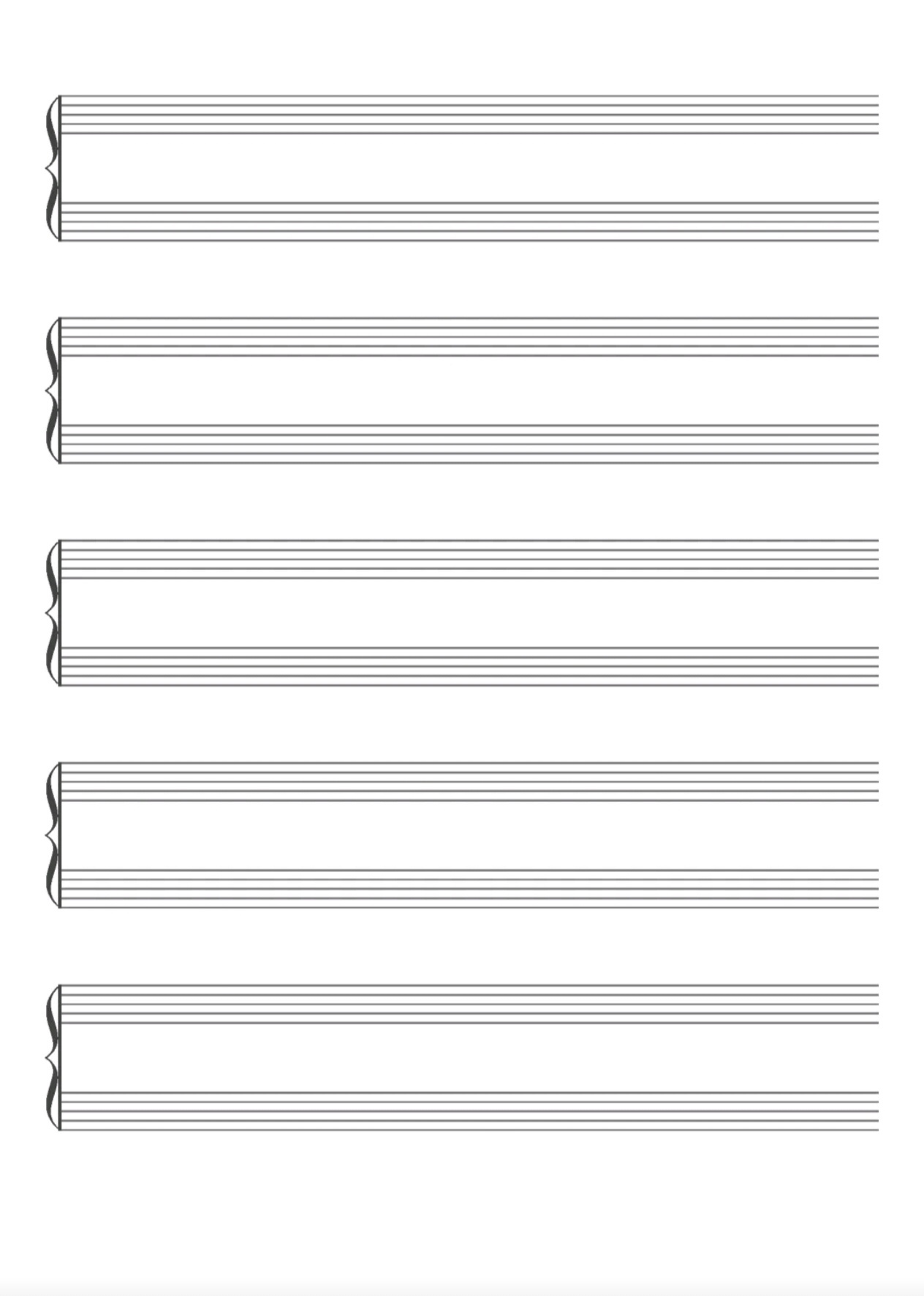 一些常用打印表 