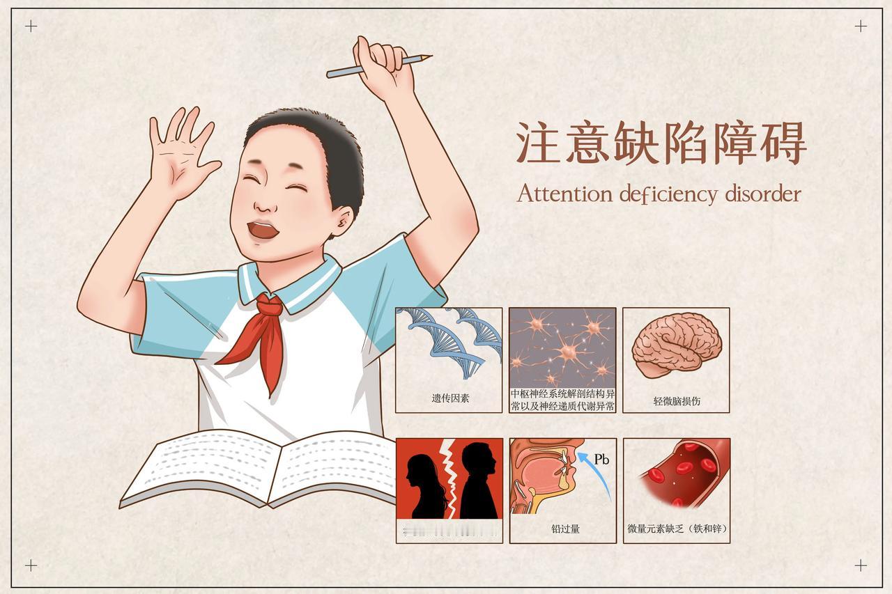 #专注力的欠缺,对孩子有哪些影响?#很难保持持续注意力集中，容易受外界的干扰，容