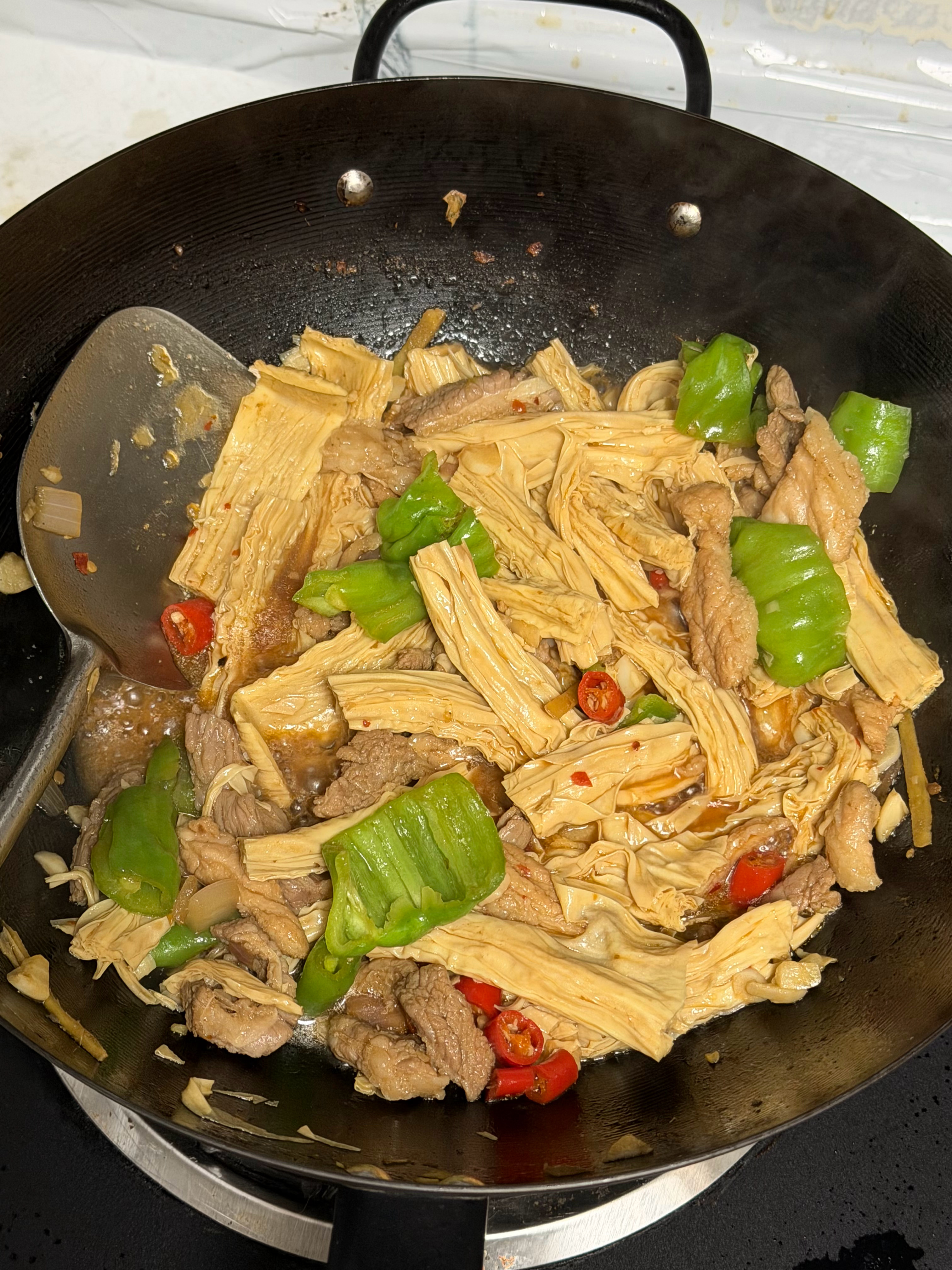 腐竹炒肉 秒了 